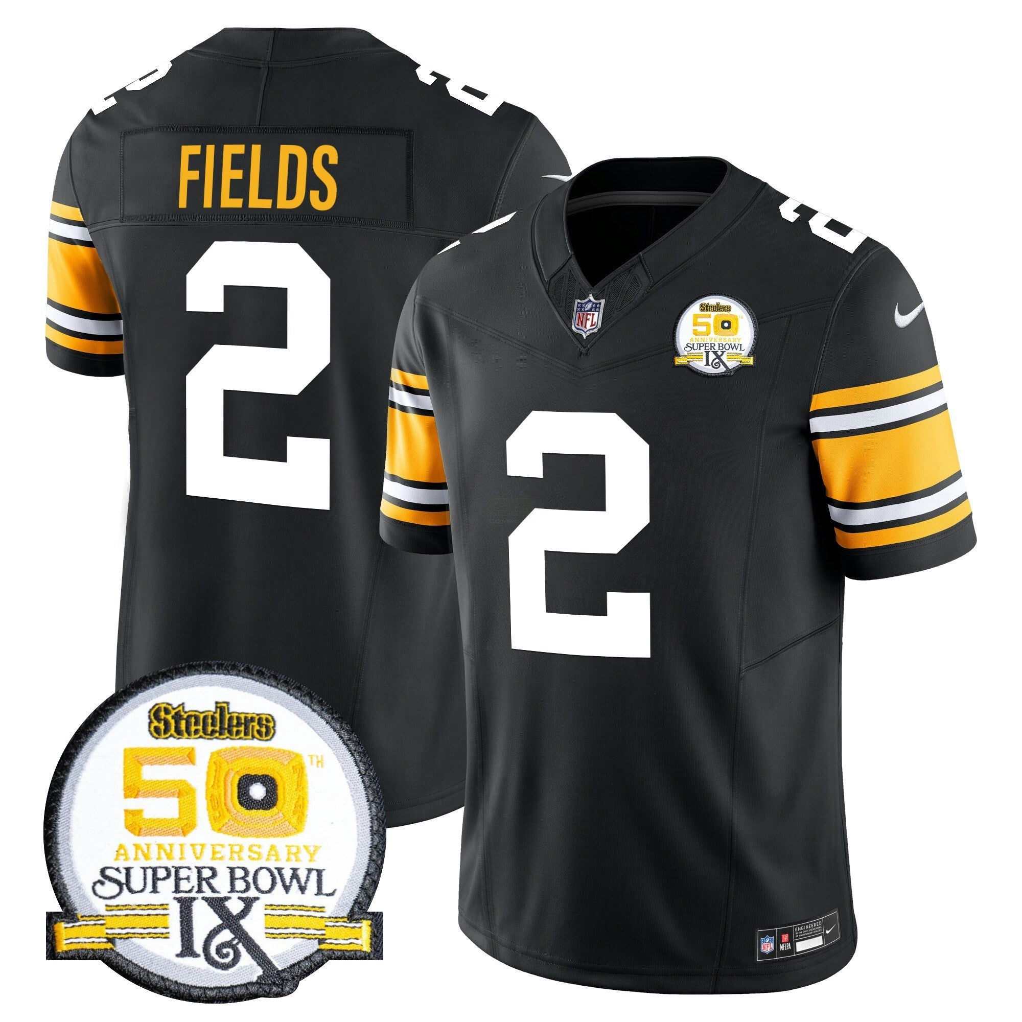 Camisa NFL Men’s Pittsburgh Throwback Vapor Limited Jersey