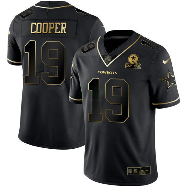 Camisa NFL Men’s Preta Dourada Collection