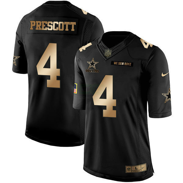 Camisa NFL Men’s Preta Dourada Collection