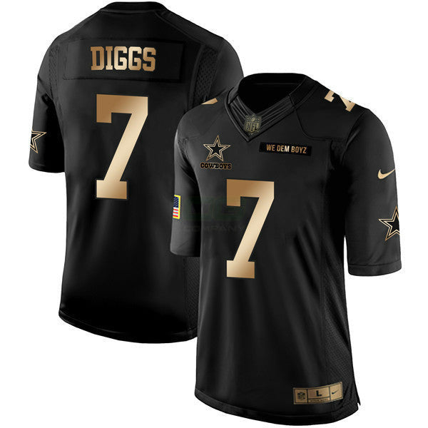 Camisa NFL Men’s Preta Dourada Collection