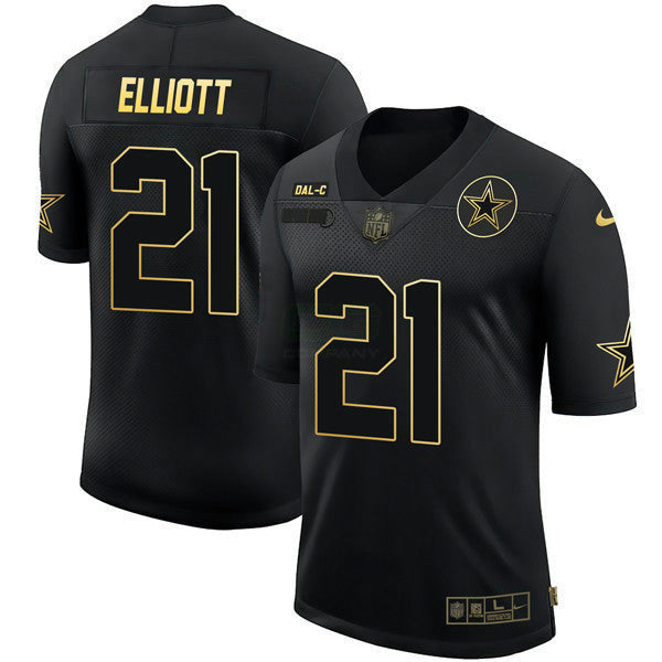Camisa NFL Men’s Preta Dourada Collection