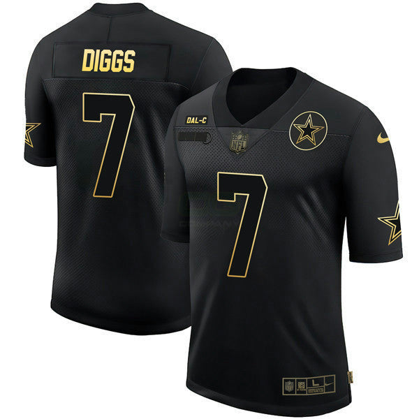 Camisa NFL Men’s Preta Dourada Collection