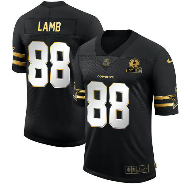 Camisa NFL Men’s Preta Dourada Collection