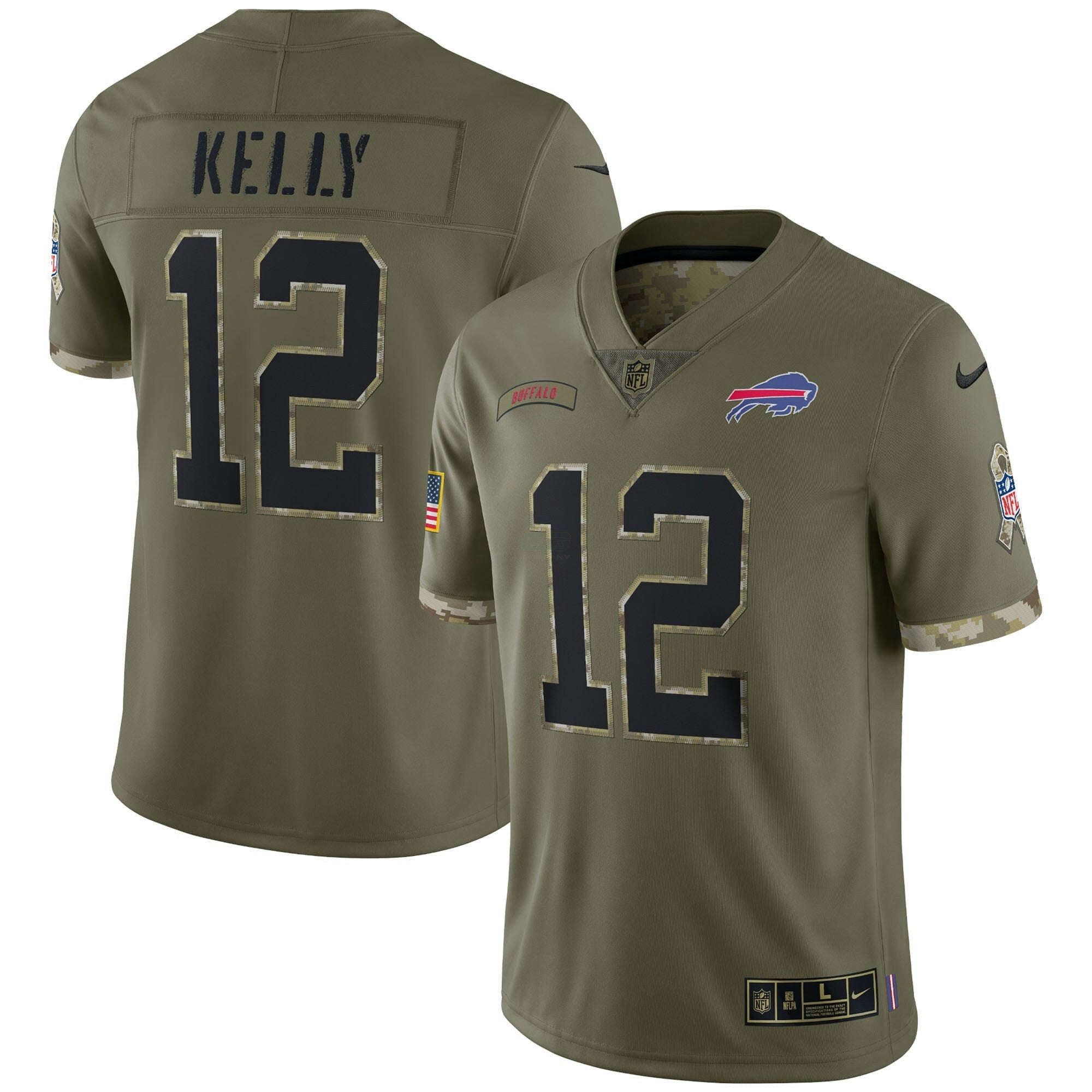 Camisa NFL Men’s Salute To Service 2022 Limited – Olive - Salute To Service