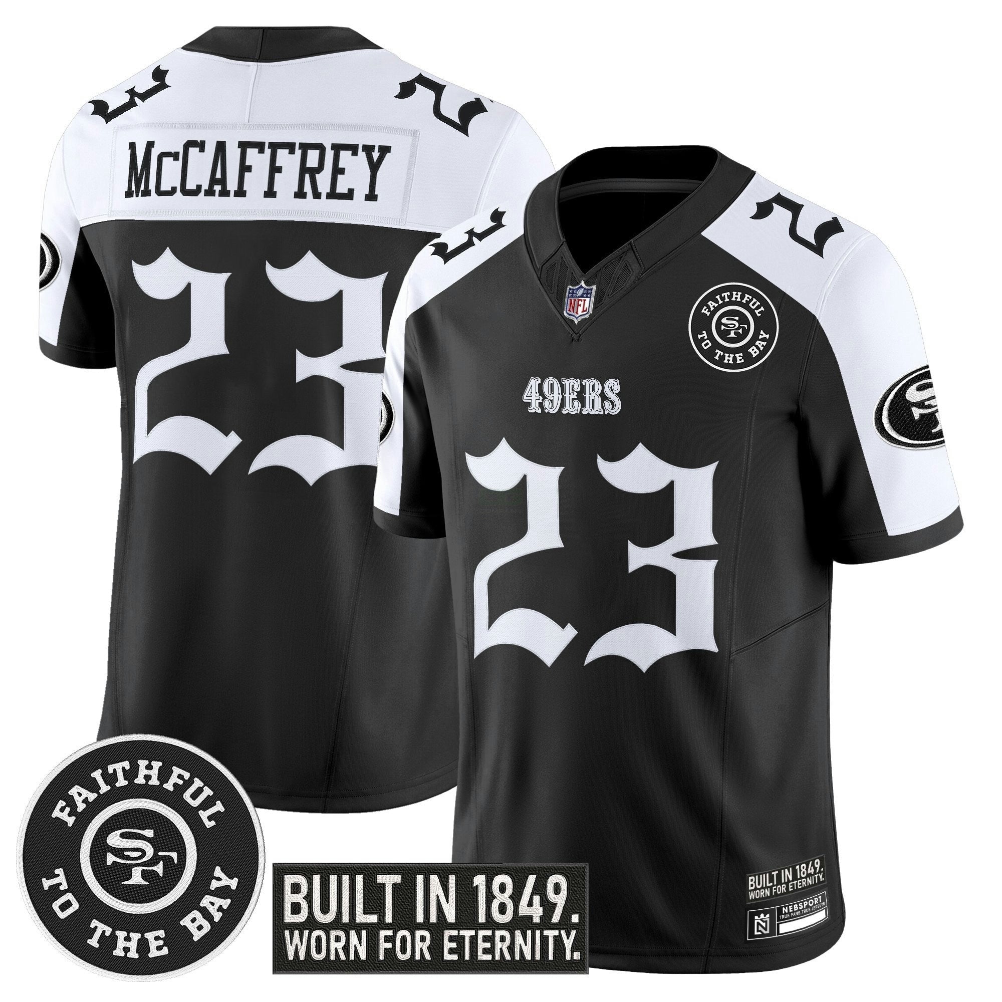 Camisa NFL Men’s San Francisco ‘Fog City Gothic Edition’ Vapor Limited Jersey