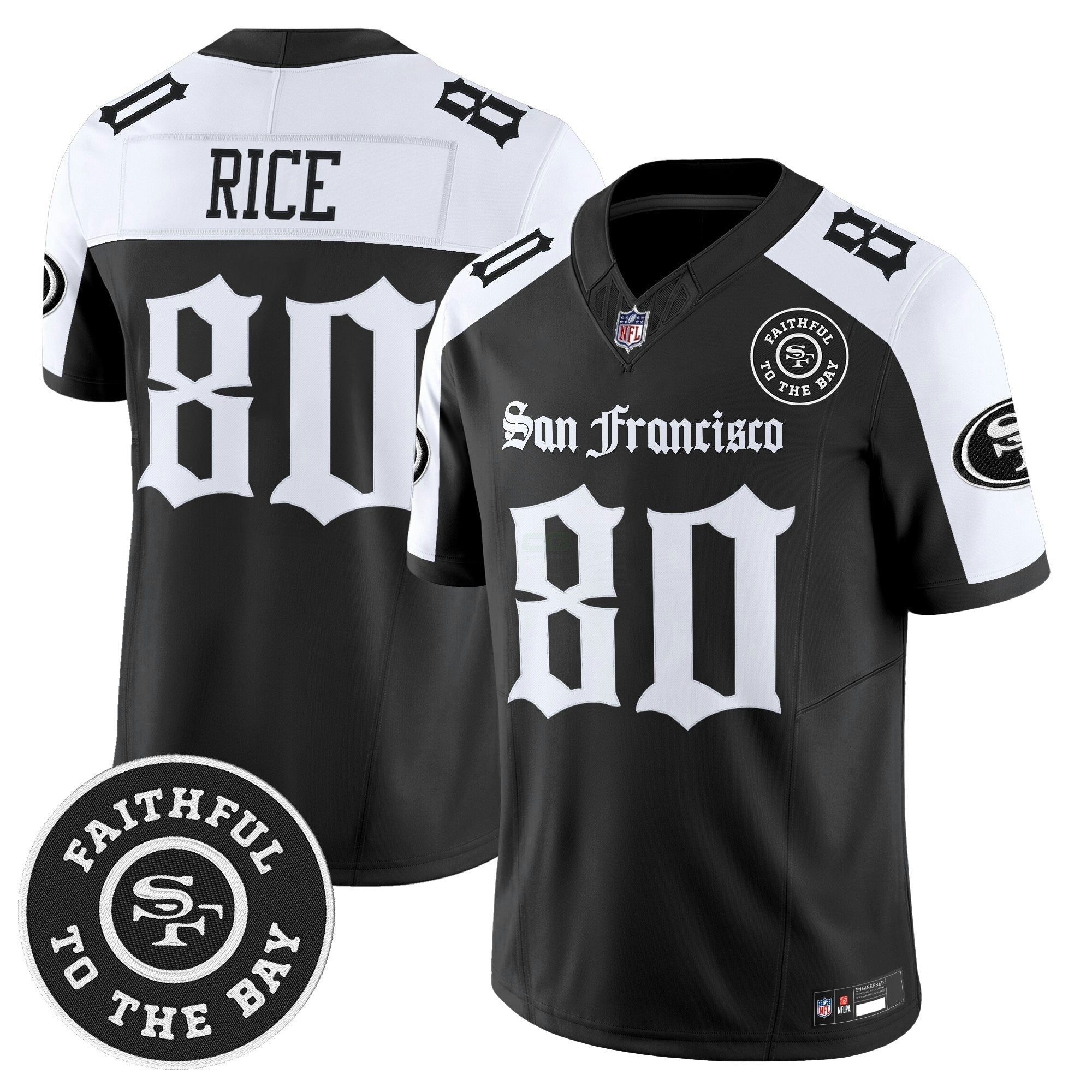 Camisa NFL Men’s San Francisco ‘Gothic Edition’ Vapor Limited Jersey