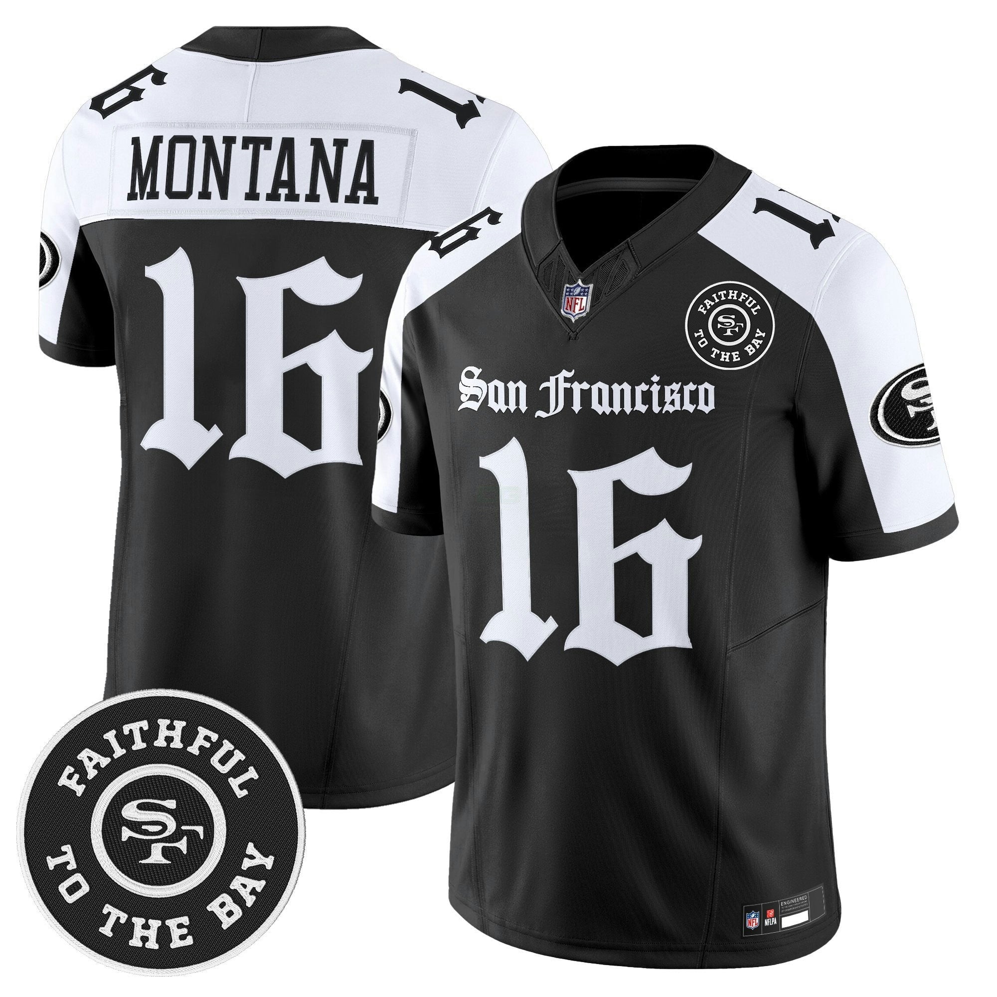 Camisa NFL Men’s San Francisco ‘Gothic Edition’ Vapor Limited Jersey