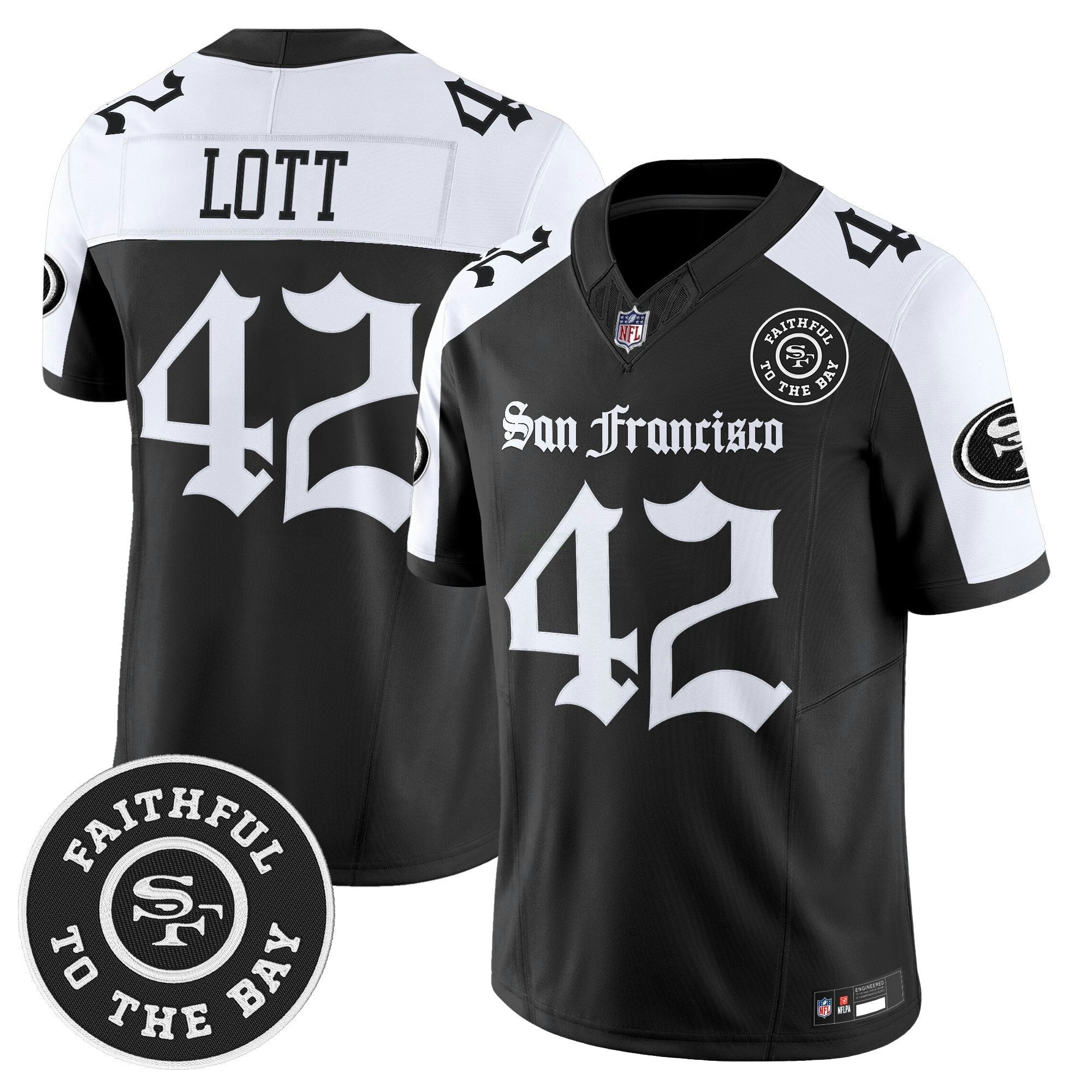 Camisa NFL Men’s San Francisco ‘Gothic Edition’ Vapor Limited Jersey