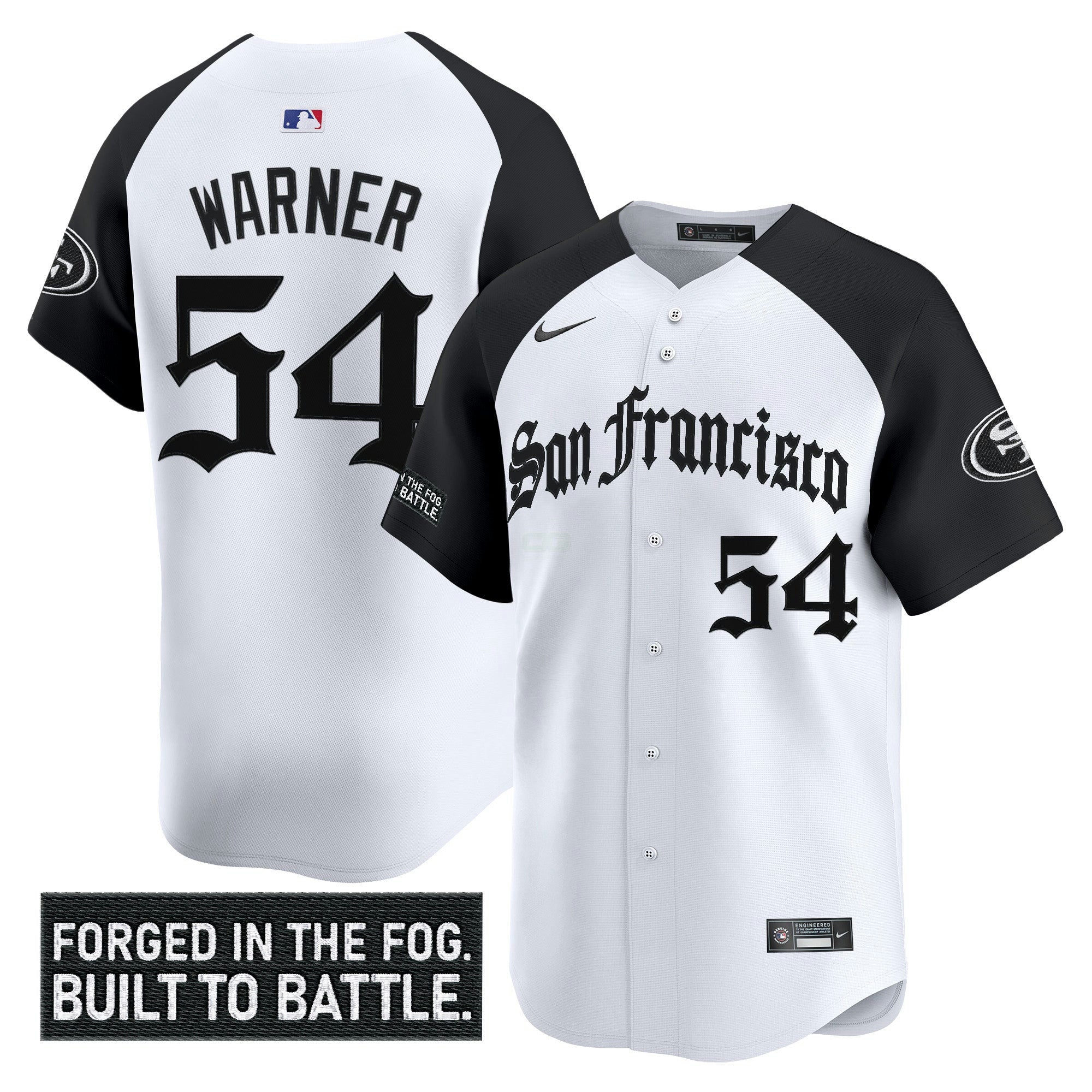 Camisa NFL Men’s San Francisco ‘Gothic Fog Edition’ Vapor Jersey