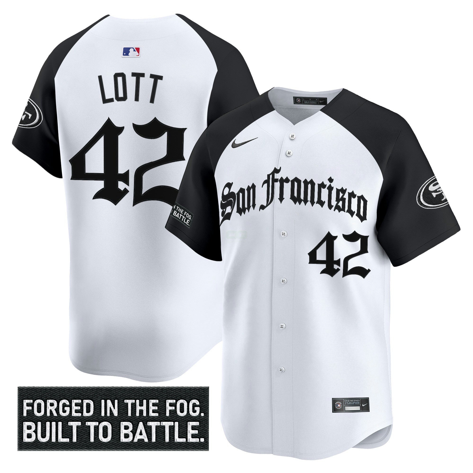 Camisa NFL Men’s San Francisco ‘Gothic Fog Edition’ Vapor Jersey