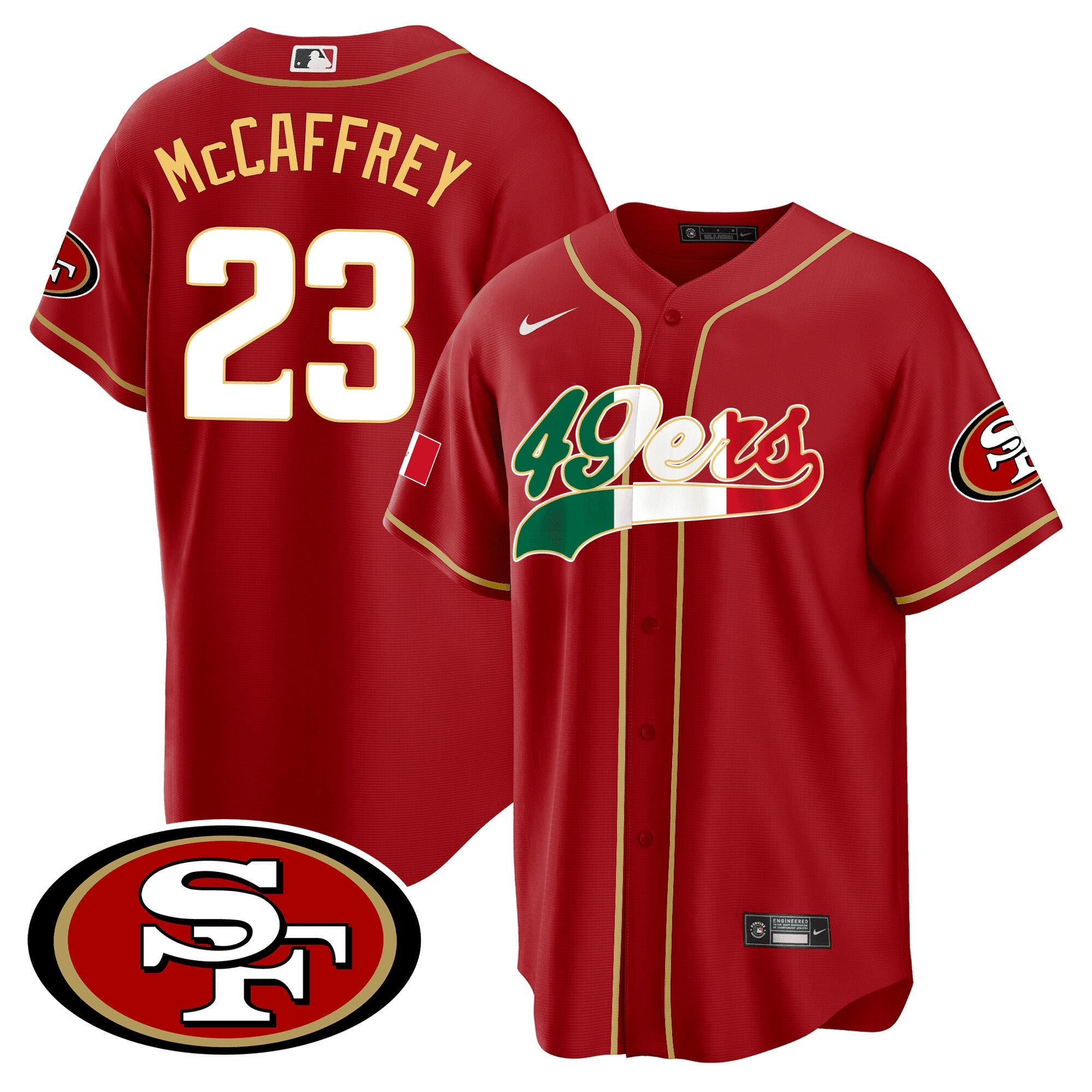 Camisa NFL Men’s San Francisco Mexico Jersey