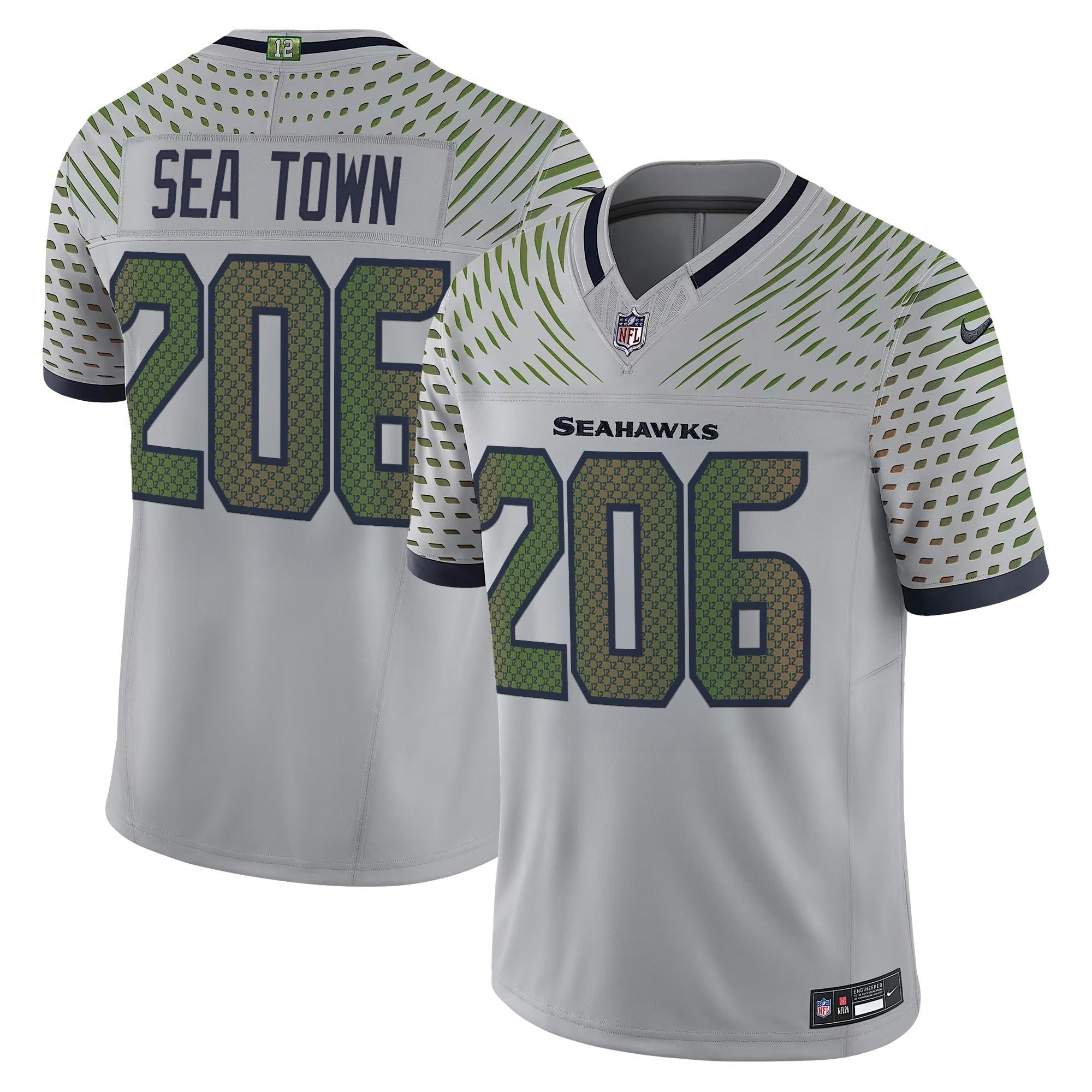 Camisa NFL Men’s Seattle 2025 “Rivalries” Vapor Limited Jersey