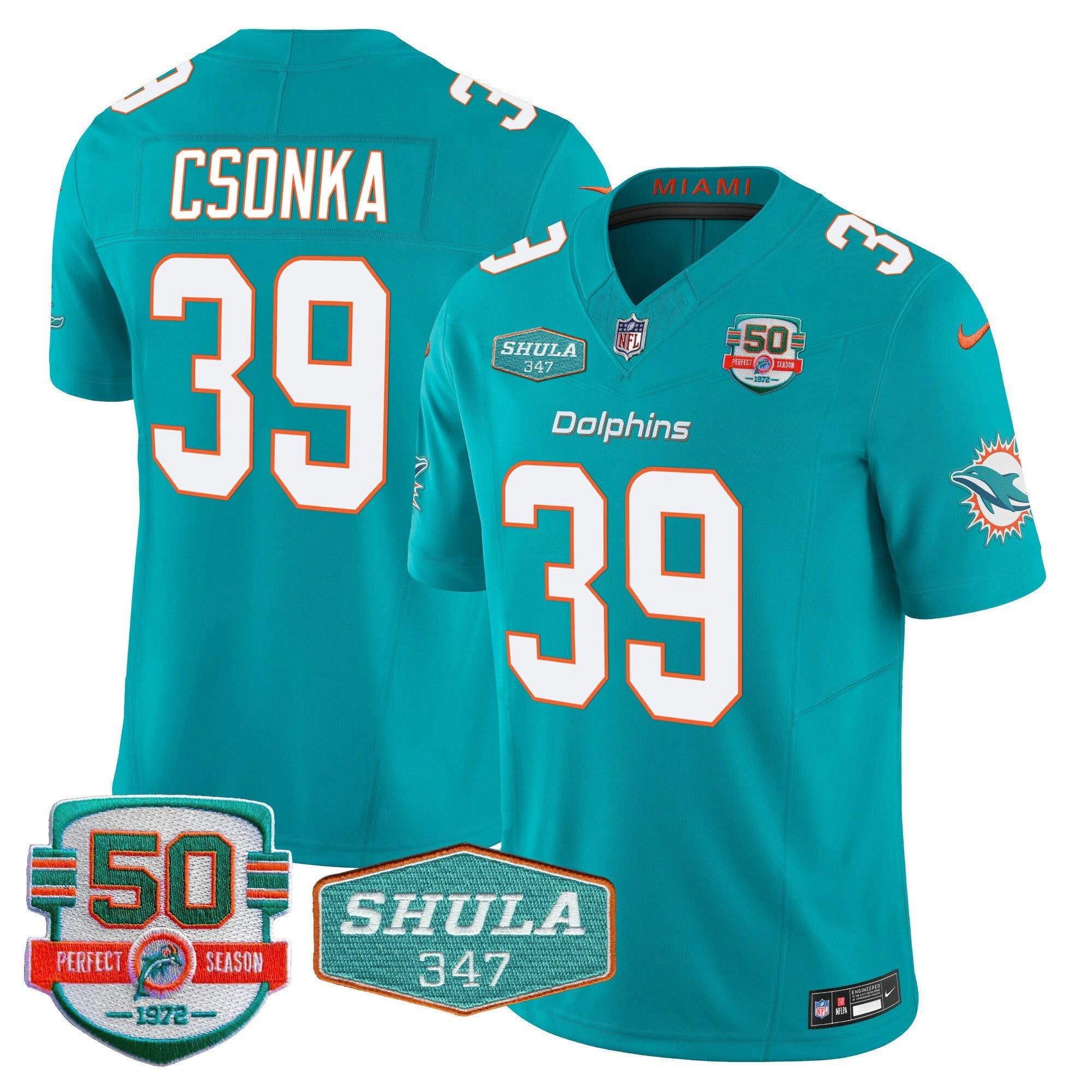 Camisa NFL Men’s Shula 347 Patch Vapor Limited Jersey V2