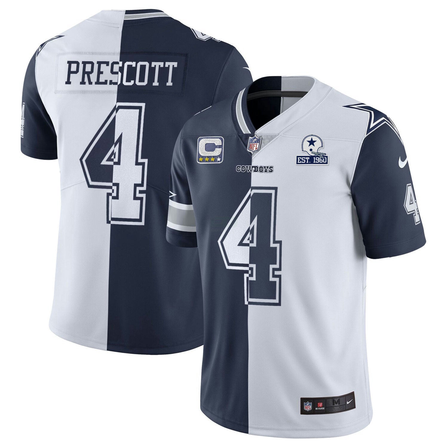 Camisa NFL Men’s Split Est 1960 Patch