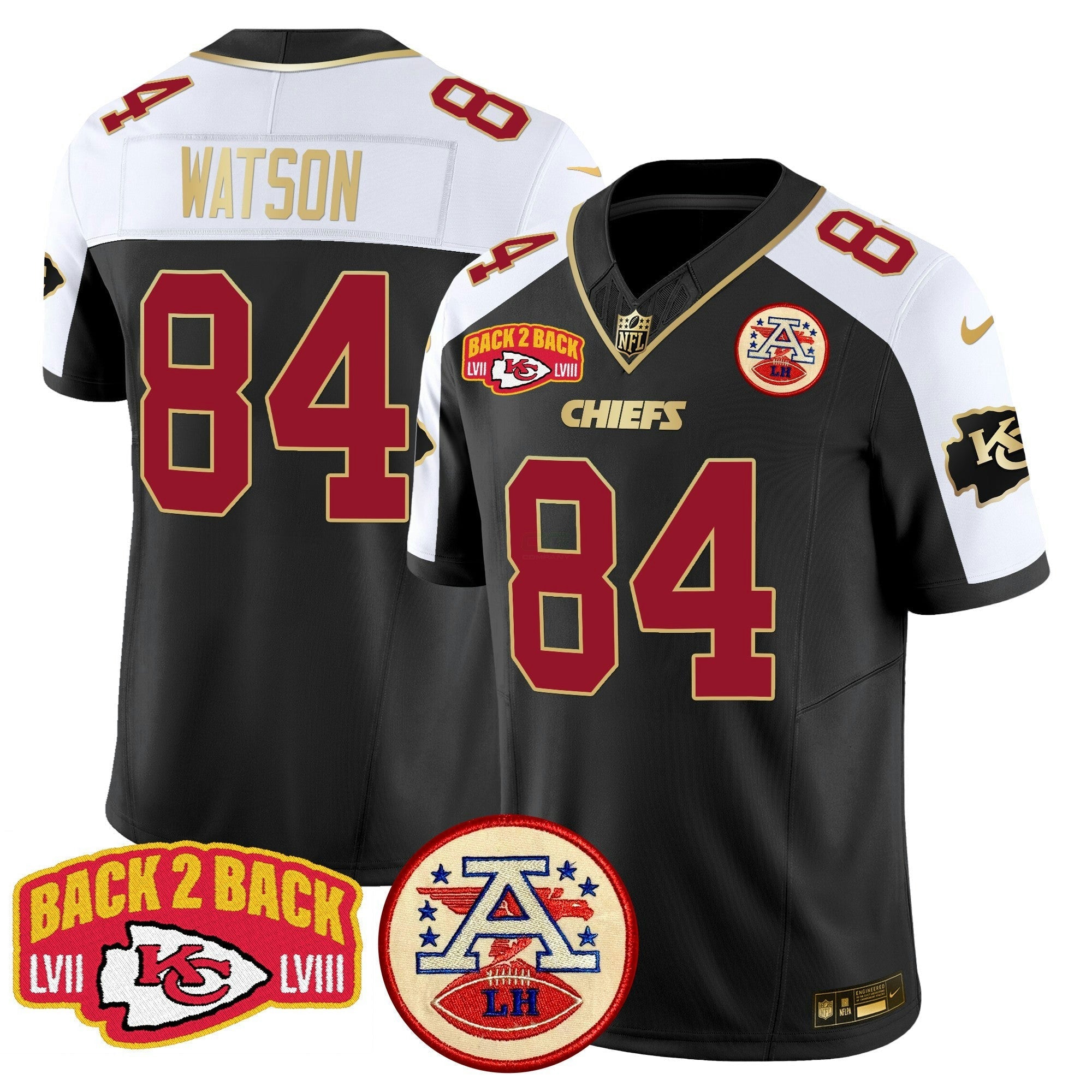 Camisa NFL Men’s Super Back 2 Back Patch Vapor Limited Jersey