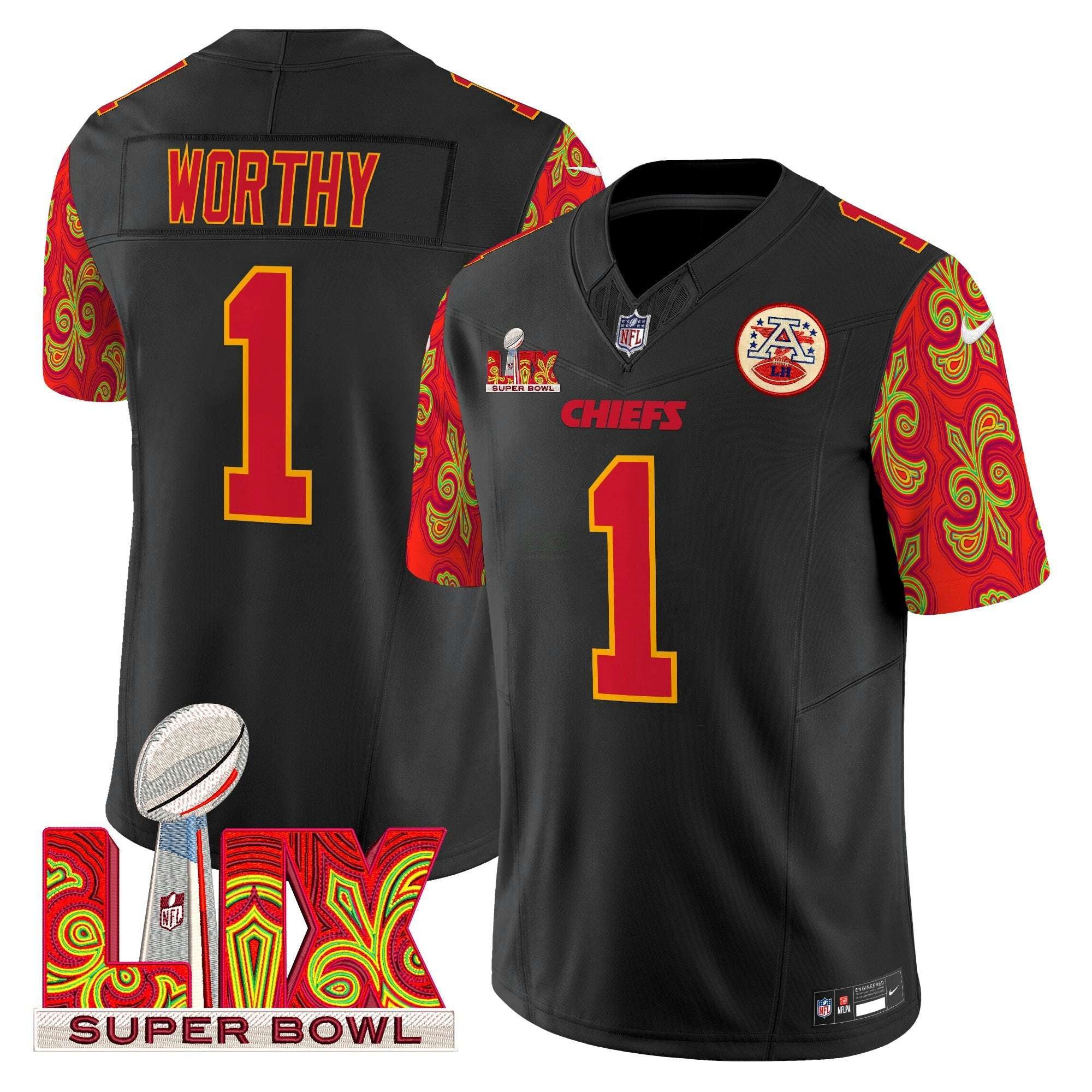 Camisa NFL Men’s Super Bowl LIX Style Vapor Limited Jersey