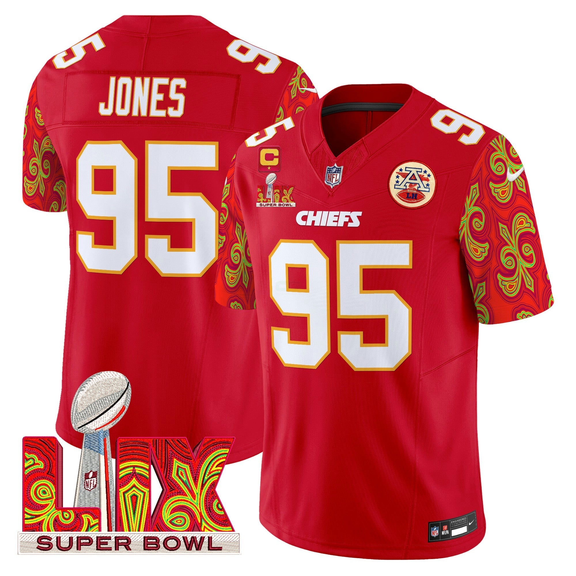 Camisa NFL Men’s Super Bowl LIX Style Vapor Limited Jersey