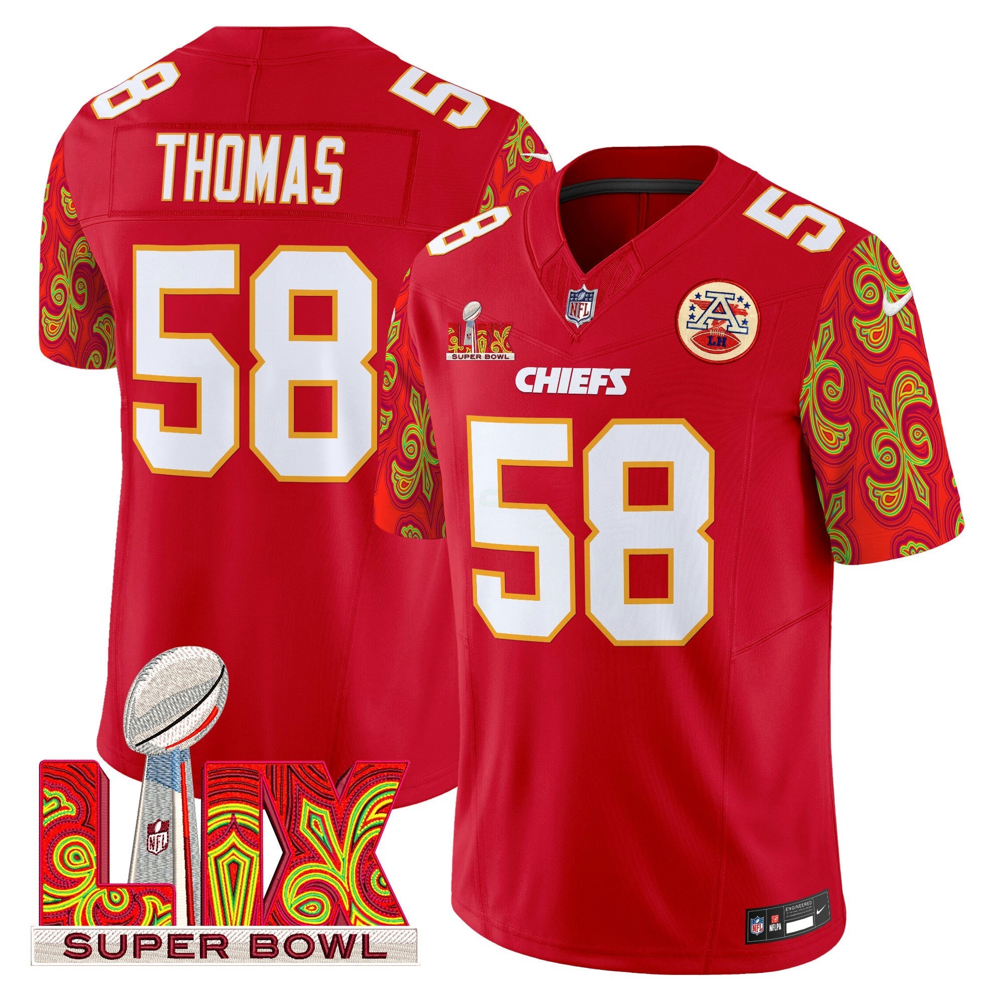 Camisa NFL Men’s Super Bowl LIX Style Vapor Limited Jersey