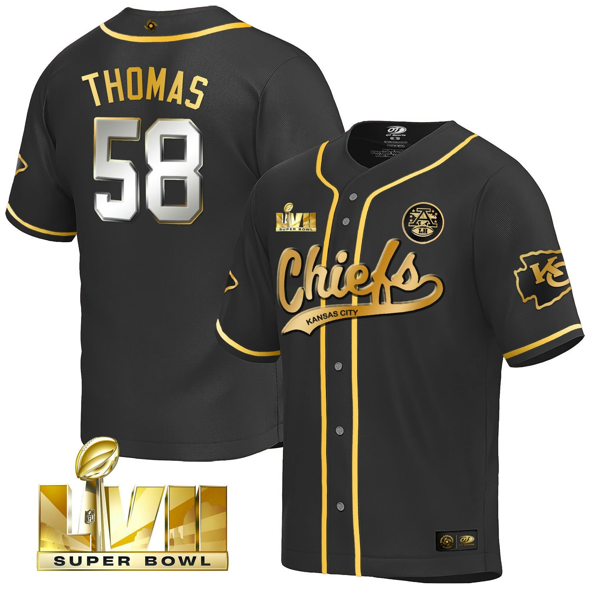 Camisa NFL Men’s Super Bowl LVII 2023 World Baseball Classic Jersey