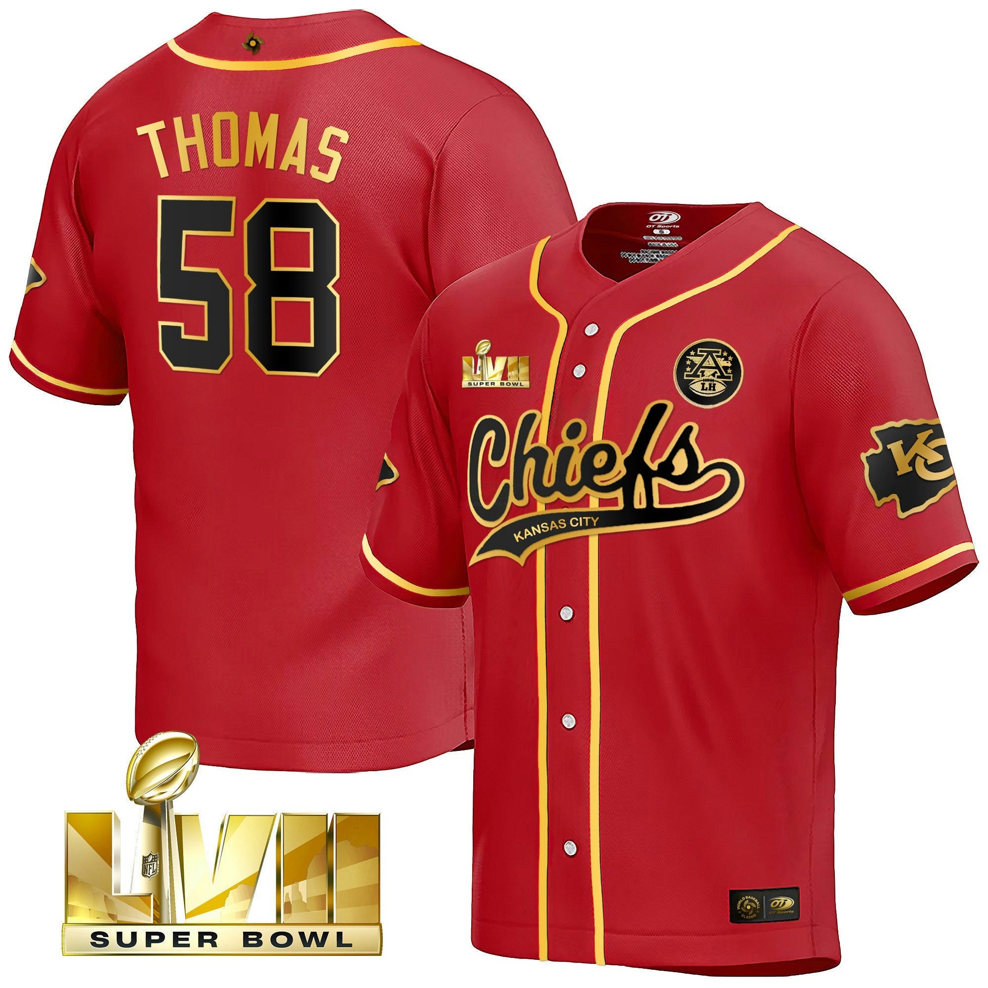 Camisa NFL Men’s Super Bowl LVII 2023 World Baseball Classic Jersey