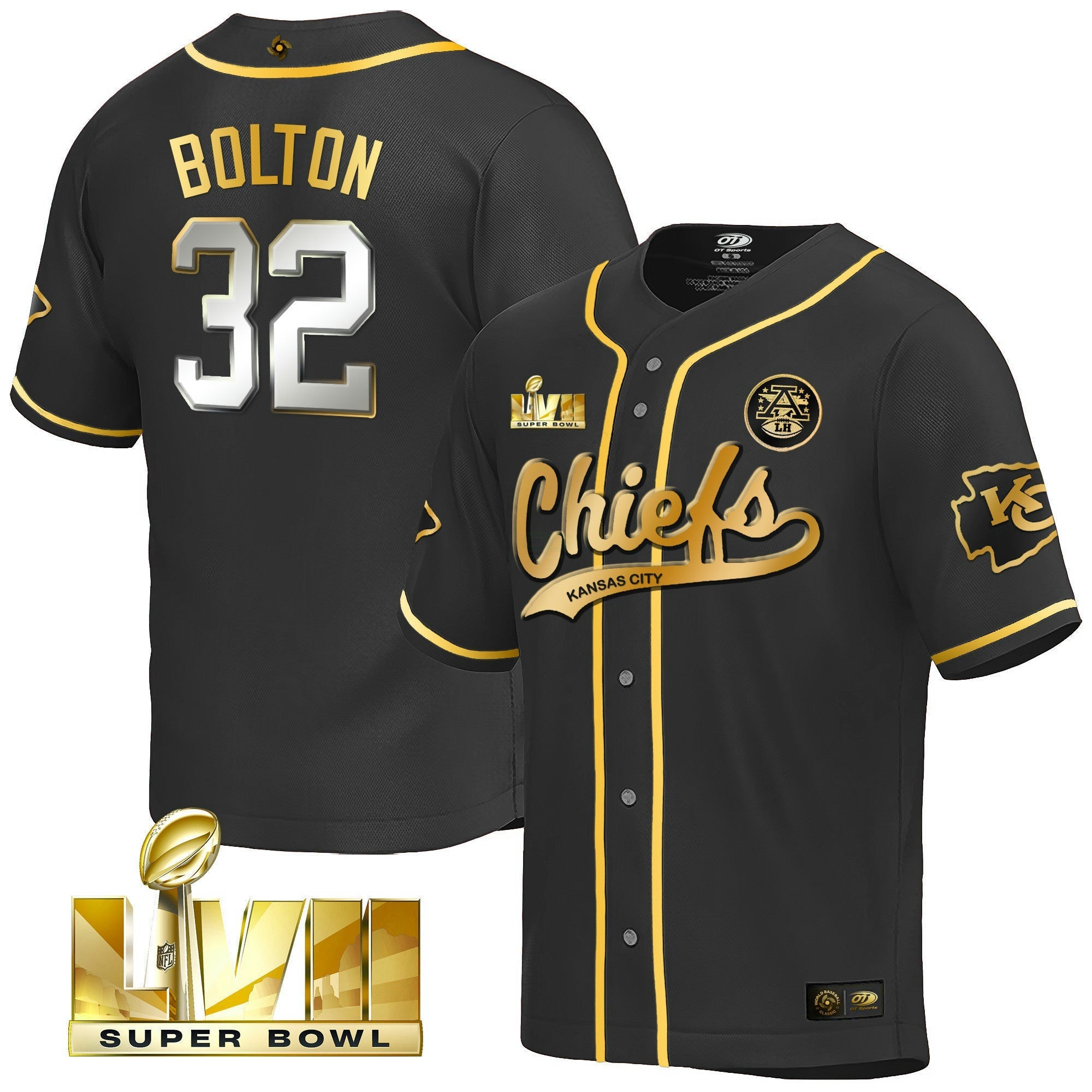 Camisa NFL Men’s Super Bowl LVII 2023 World Baseball Classic Jersey V2