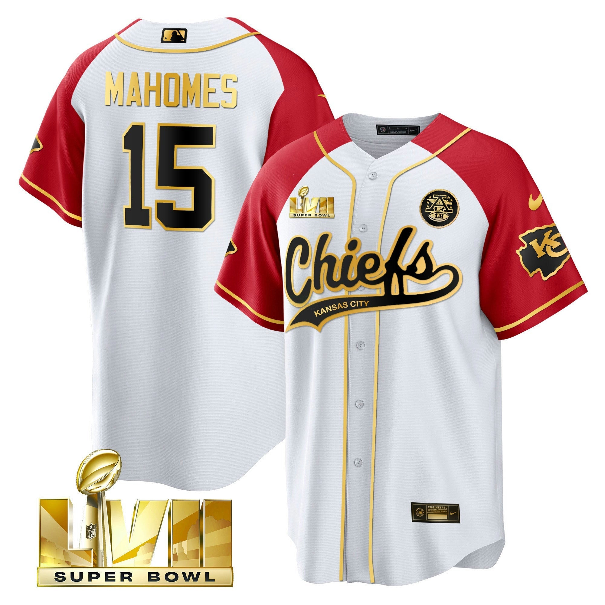 Camisa NFL Men’s Super Bowl LVII Alternativa Cool Base V2 Jersey