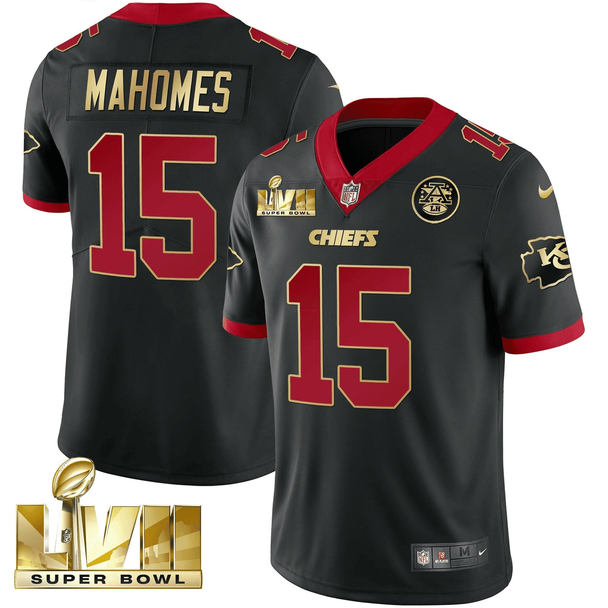 Camisa NFL Men’s Super Bowl LVII Dourada Trim Vapor V2 Jersey