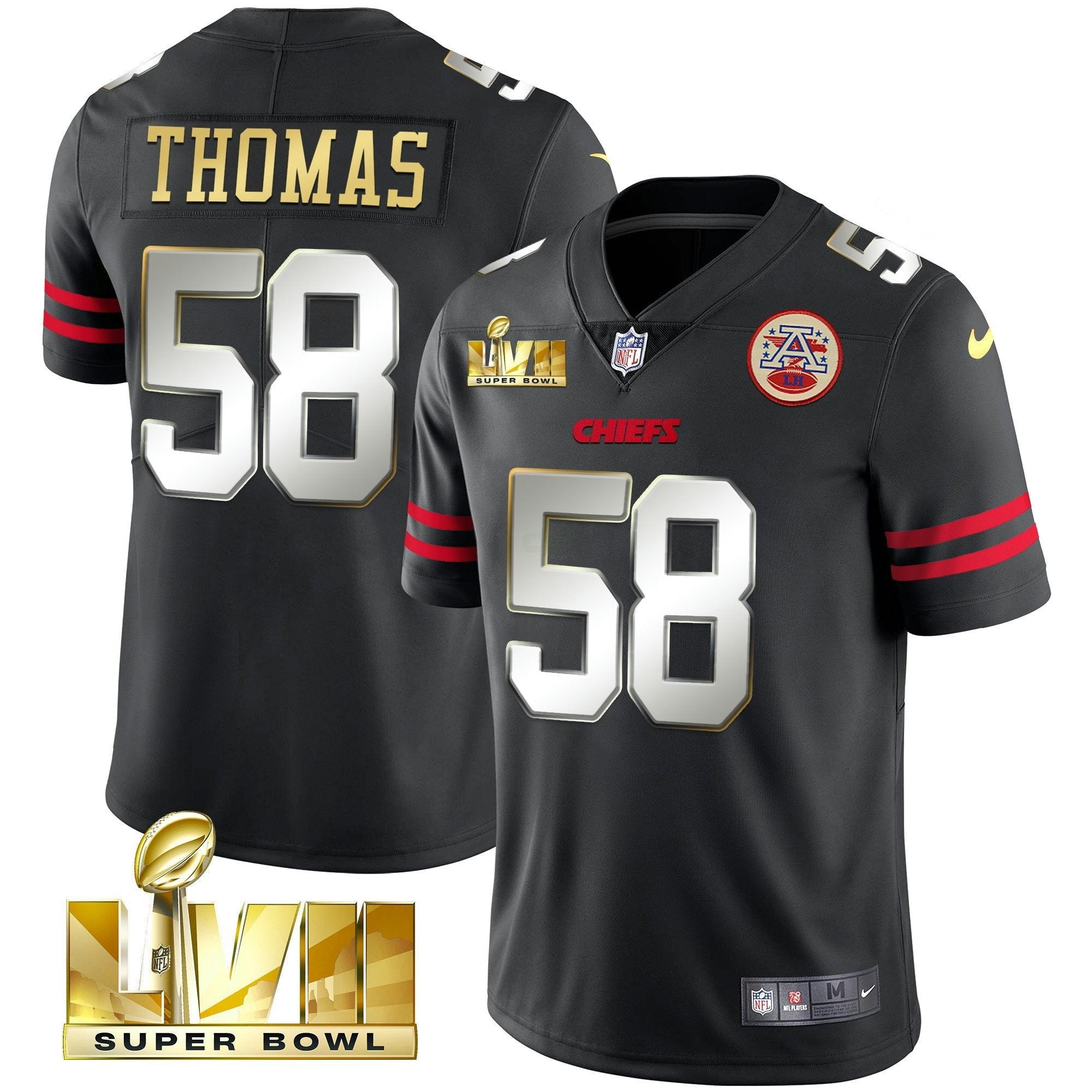 Camisa NFL Men’s Super Bowl LVII Dourada Vapor Limited Jersey