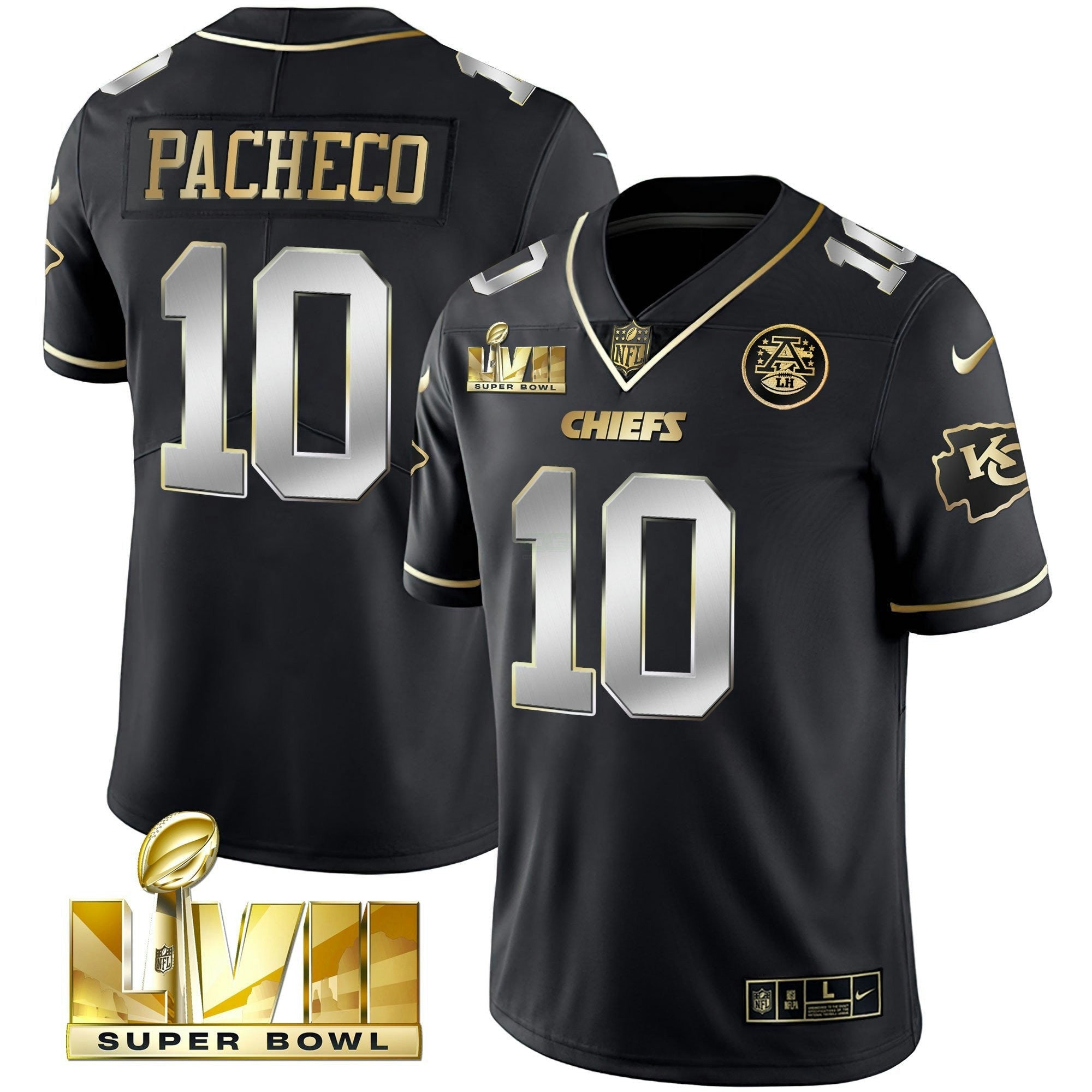 Camisa NFL Men’s Super Bowl LVII Dourada Vapor Limited Jersey