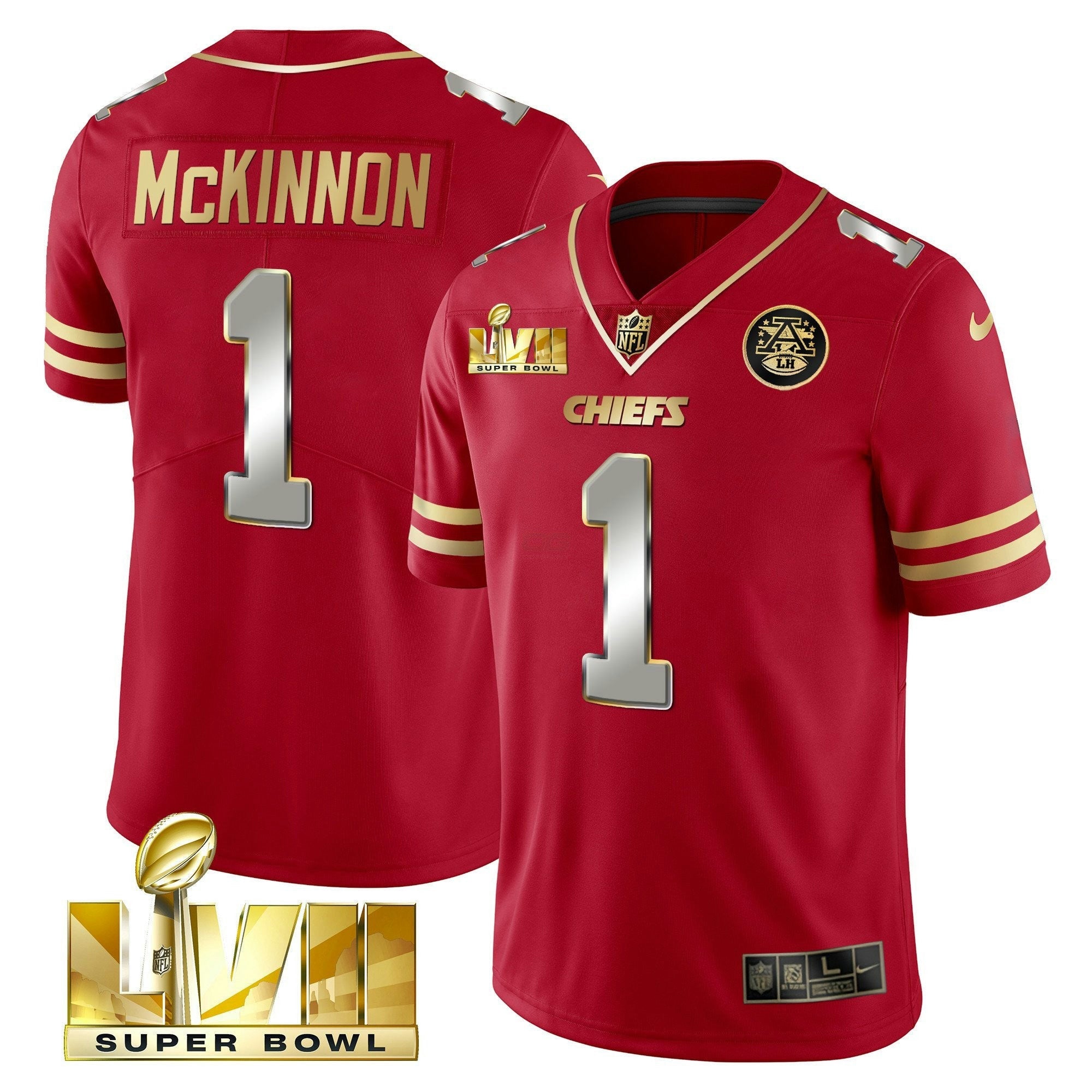 Camisa NFL Men’s Super Bowl LVII Dourada Vapor Limited Jersey