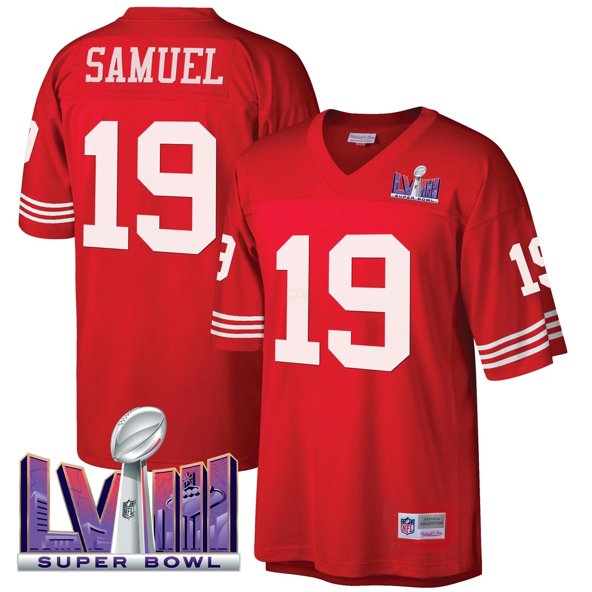 Camisa NFL Men’s Super Bowl LVIII 1990 Jersey