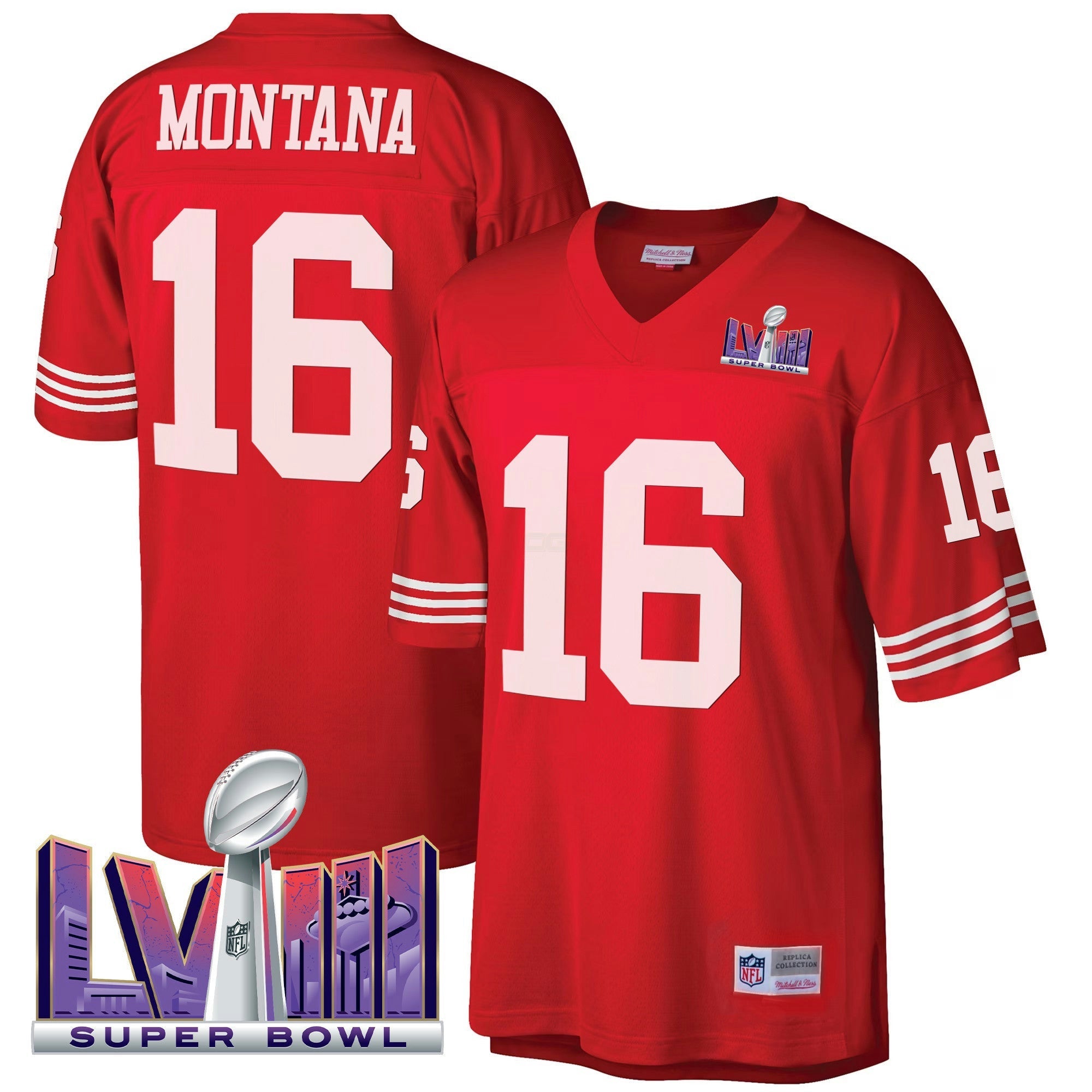 Camisa NFL Men’s Super Bowl LVIII 1990 Jersey