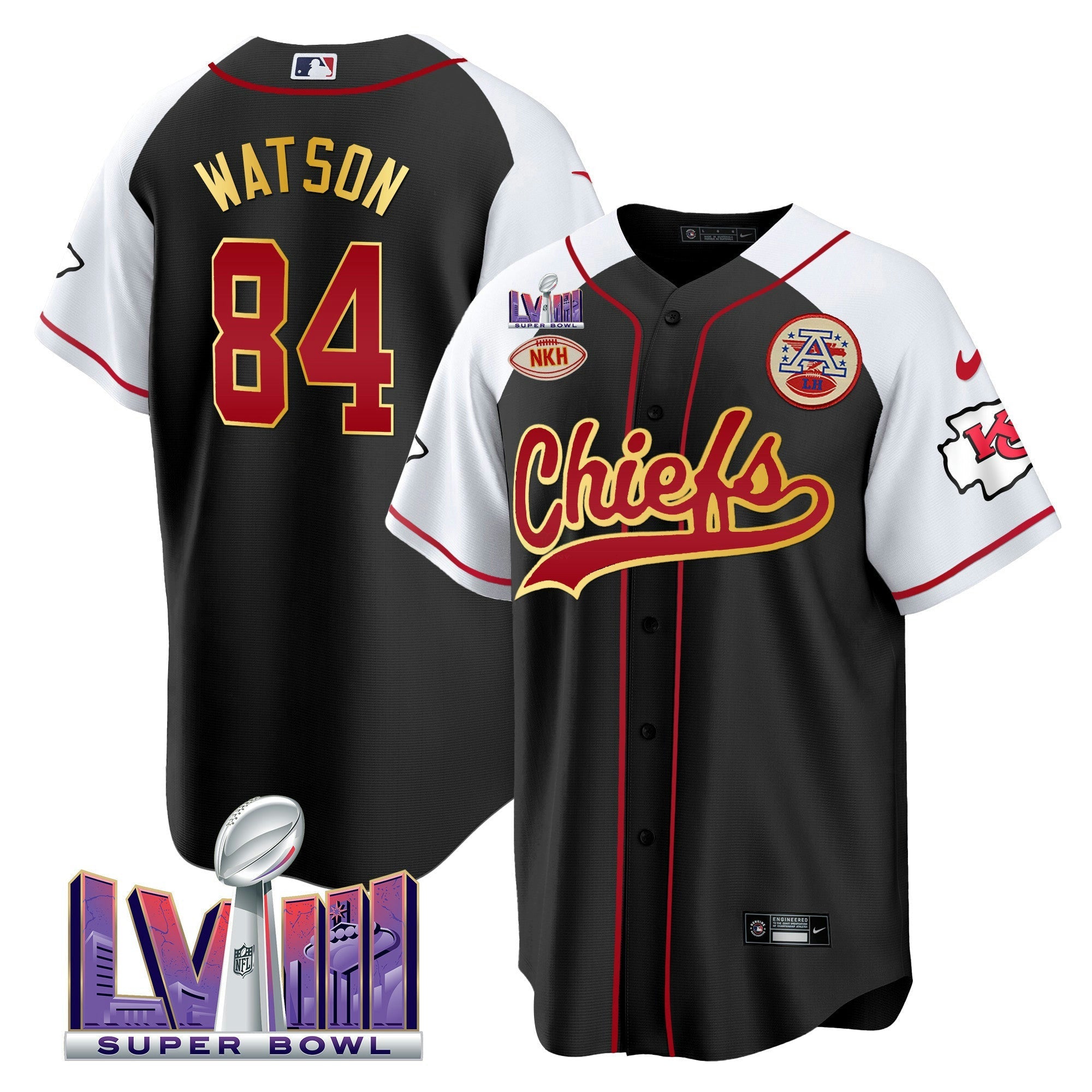 Camisa NFL Men’s Super Bowl LVIII Patch Jersey
