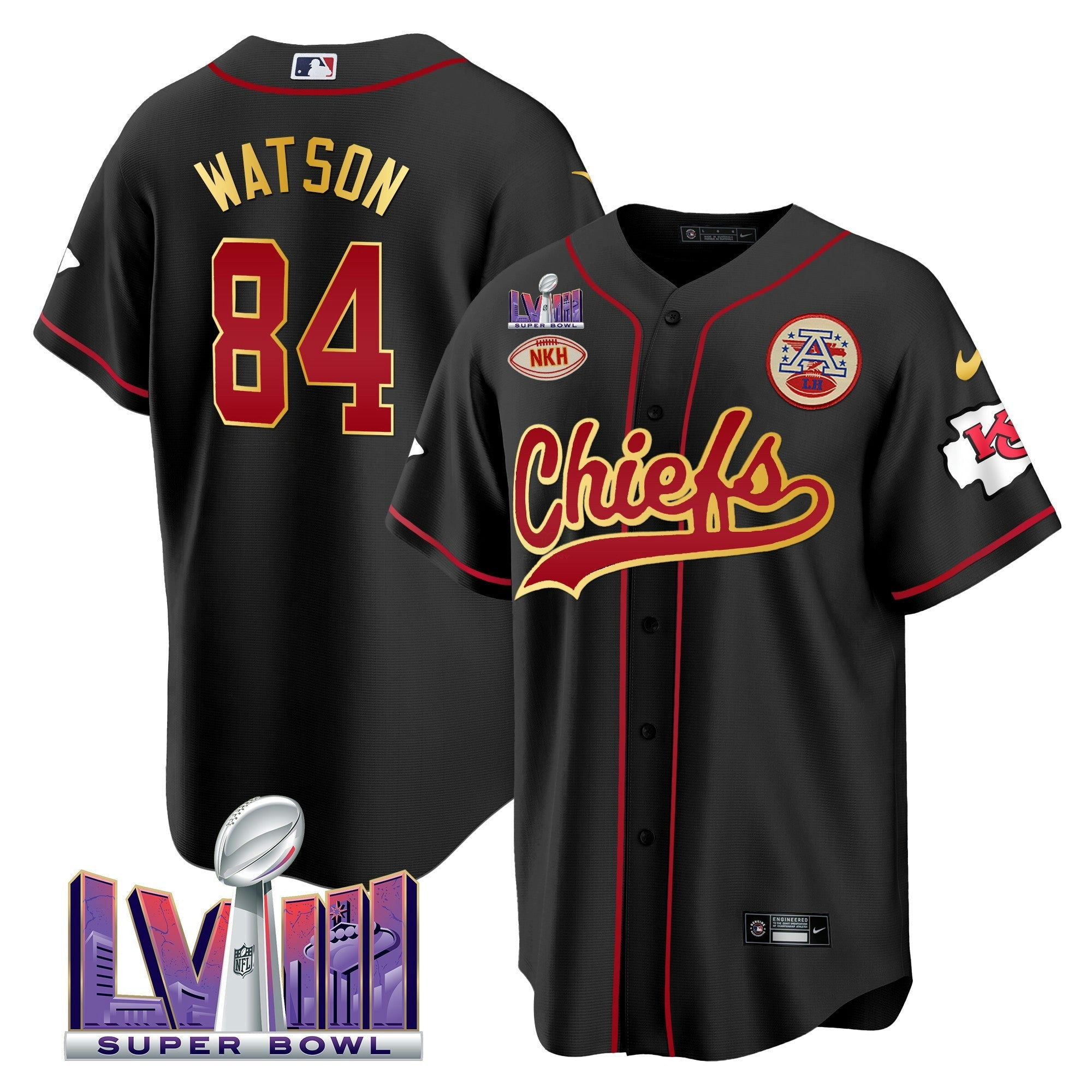 Camisa NFL Men’s Super Bowl LVIII Patch Jersey