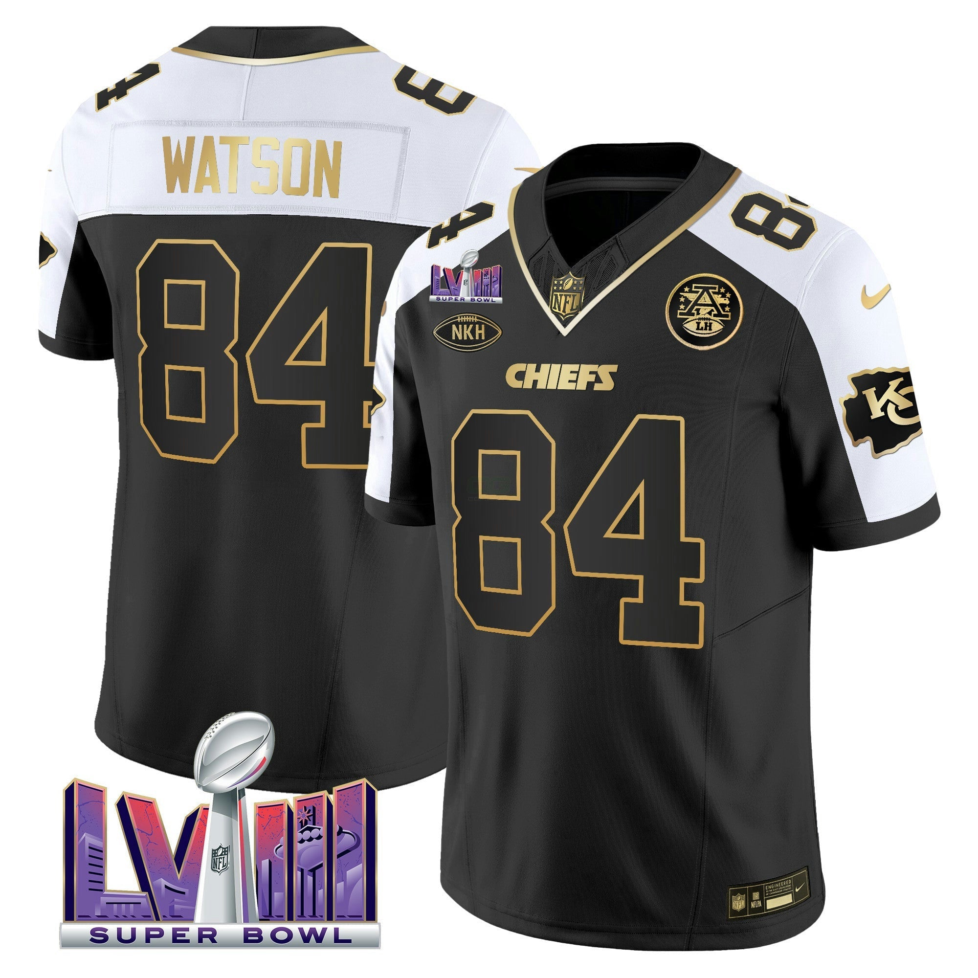 Camisa NFL Men’s Super Bowl LVIII Patch Vapor Jersey V3