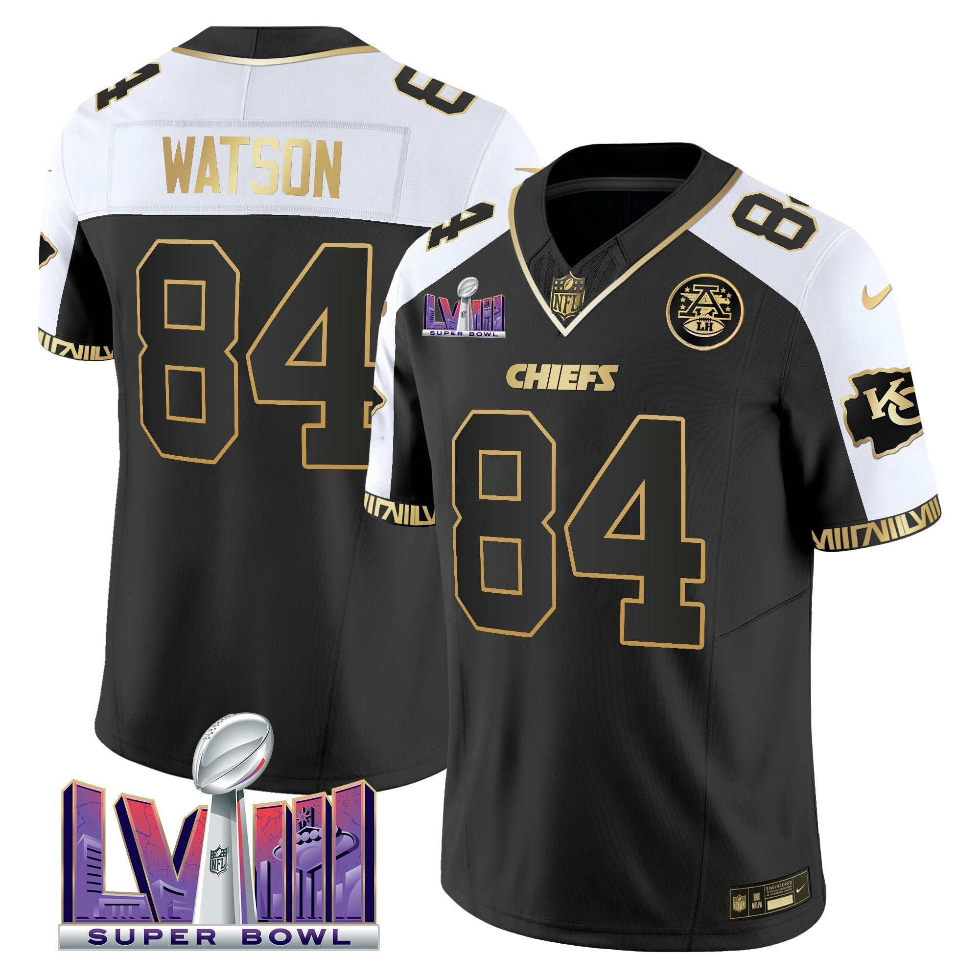 Camisa NFL Men’s Super Bowl LVIII Pattern Vapor Jersey