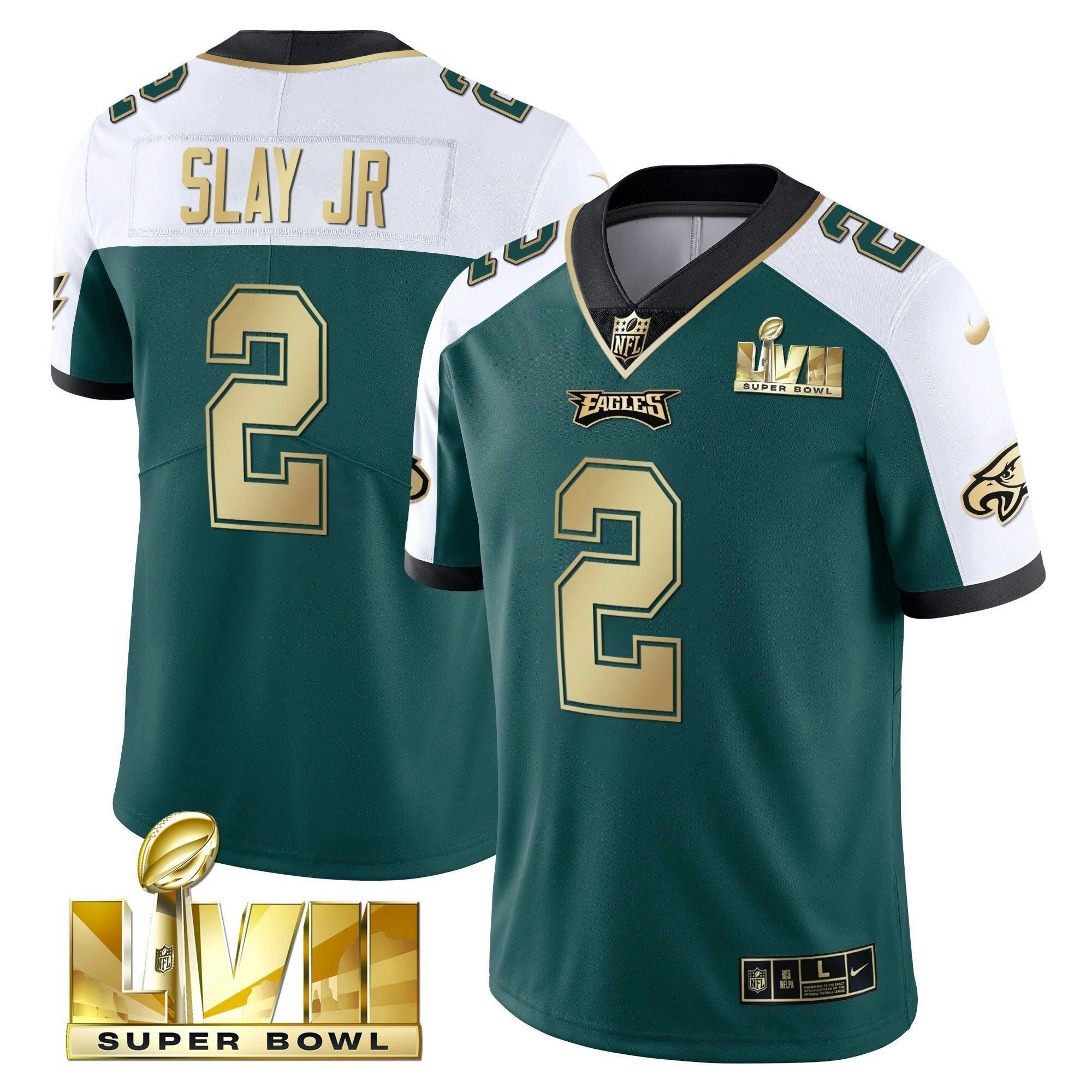 Camisa NFL Men’s Super Bowl Vapor Dourada Jersey