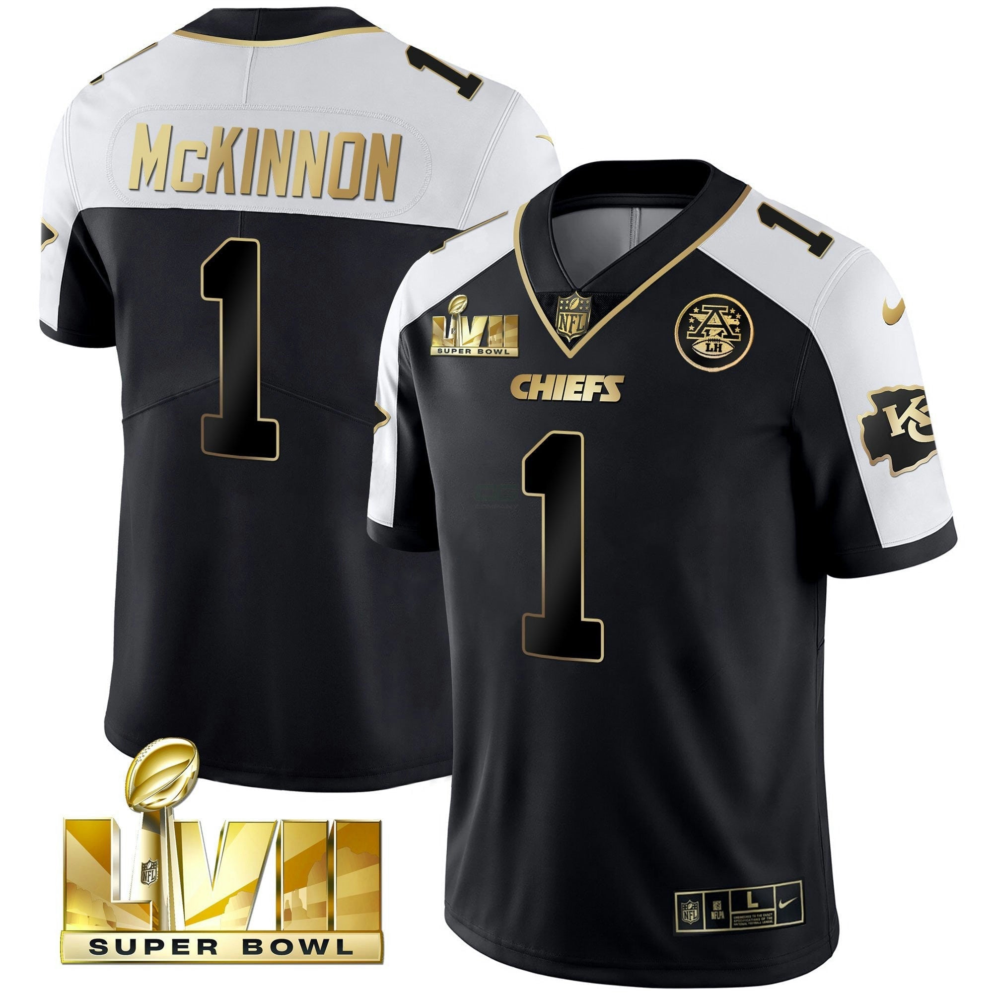 Camisa NFL Men’s Super Bowl Vapor Dourada Jersey V2