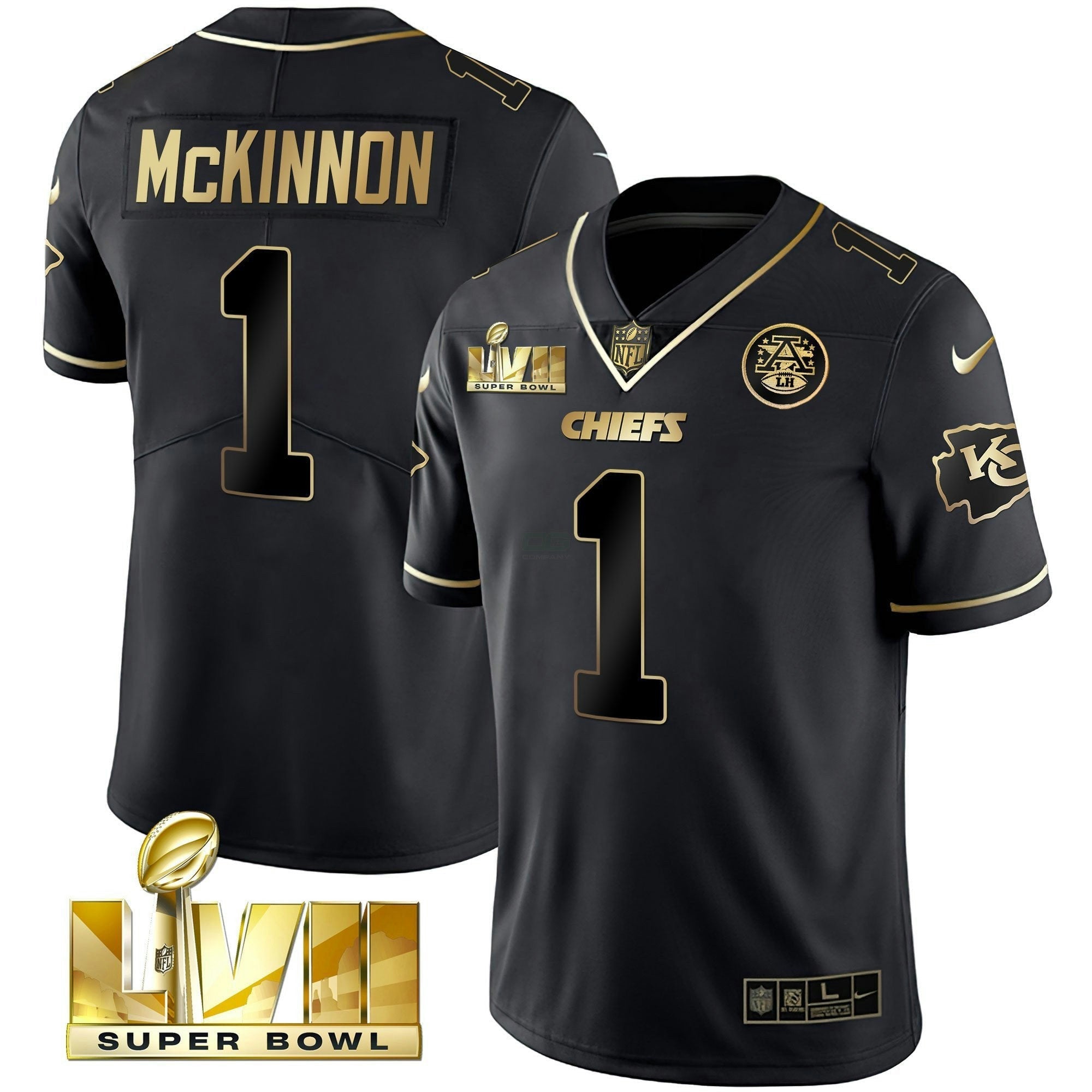 Camisa NFL Men’s Super Bowl Vapor Dourada Jersey V2