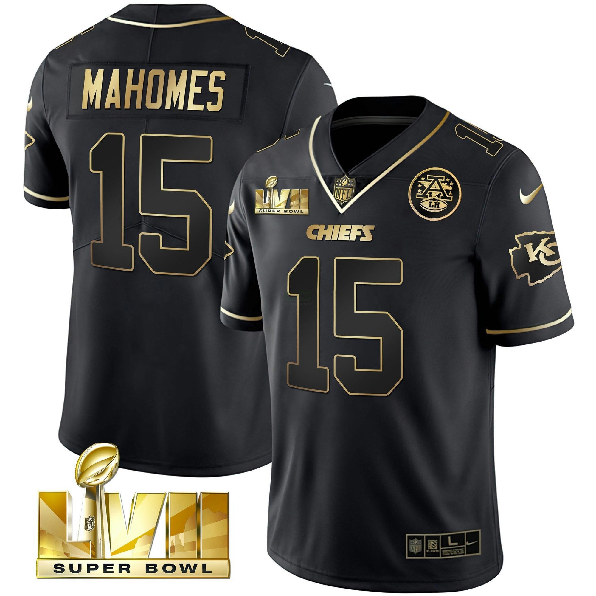 Camisa NFL Men’s Super Bowl Vapor Dourada Jersey V2