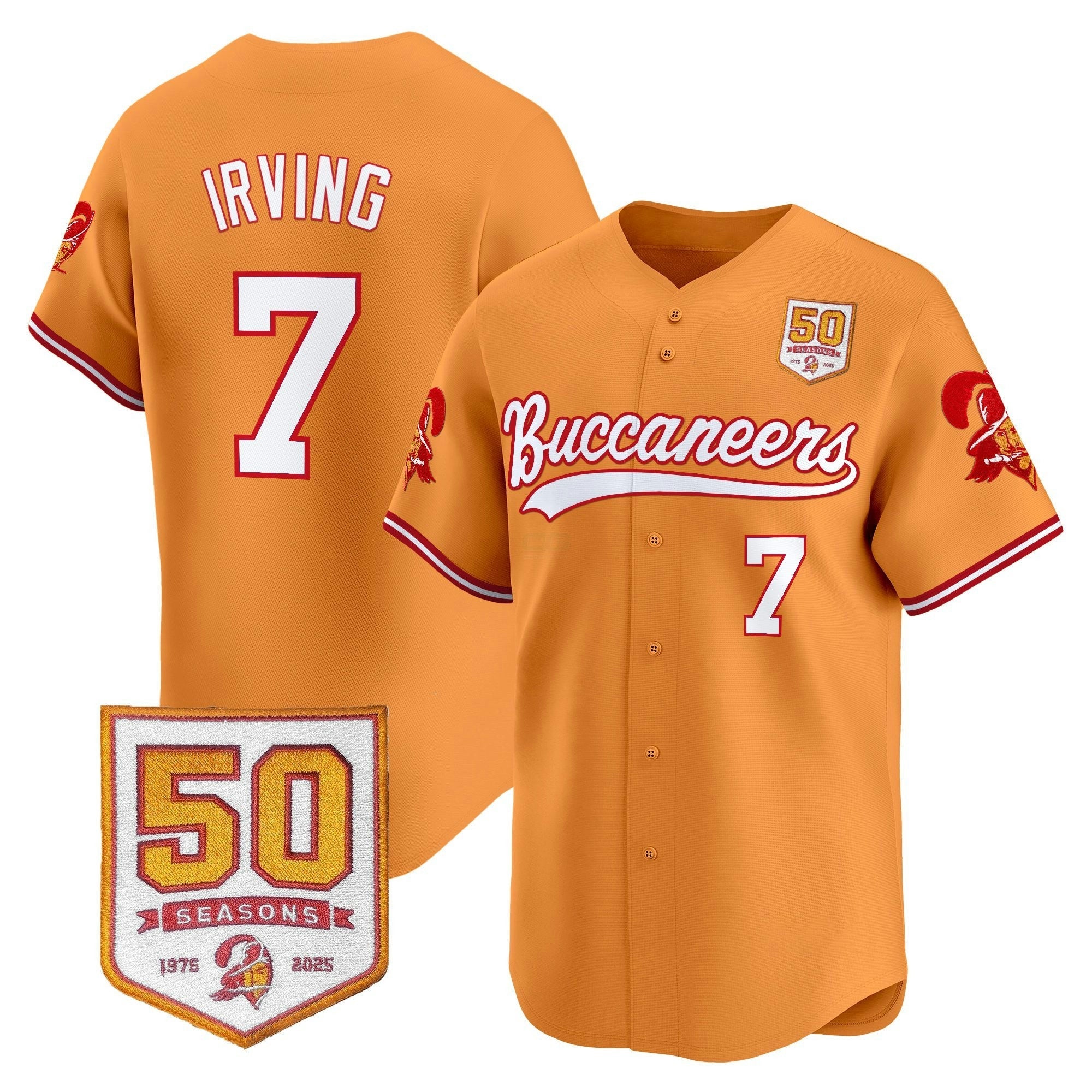 Camisa NFL Men’s Tampa Bay 50th Season Patch Vapor Jersey