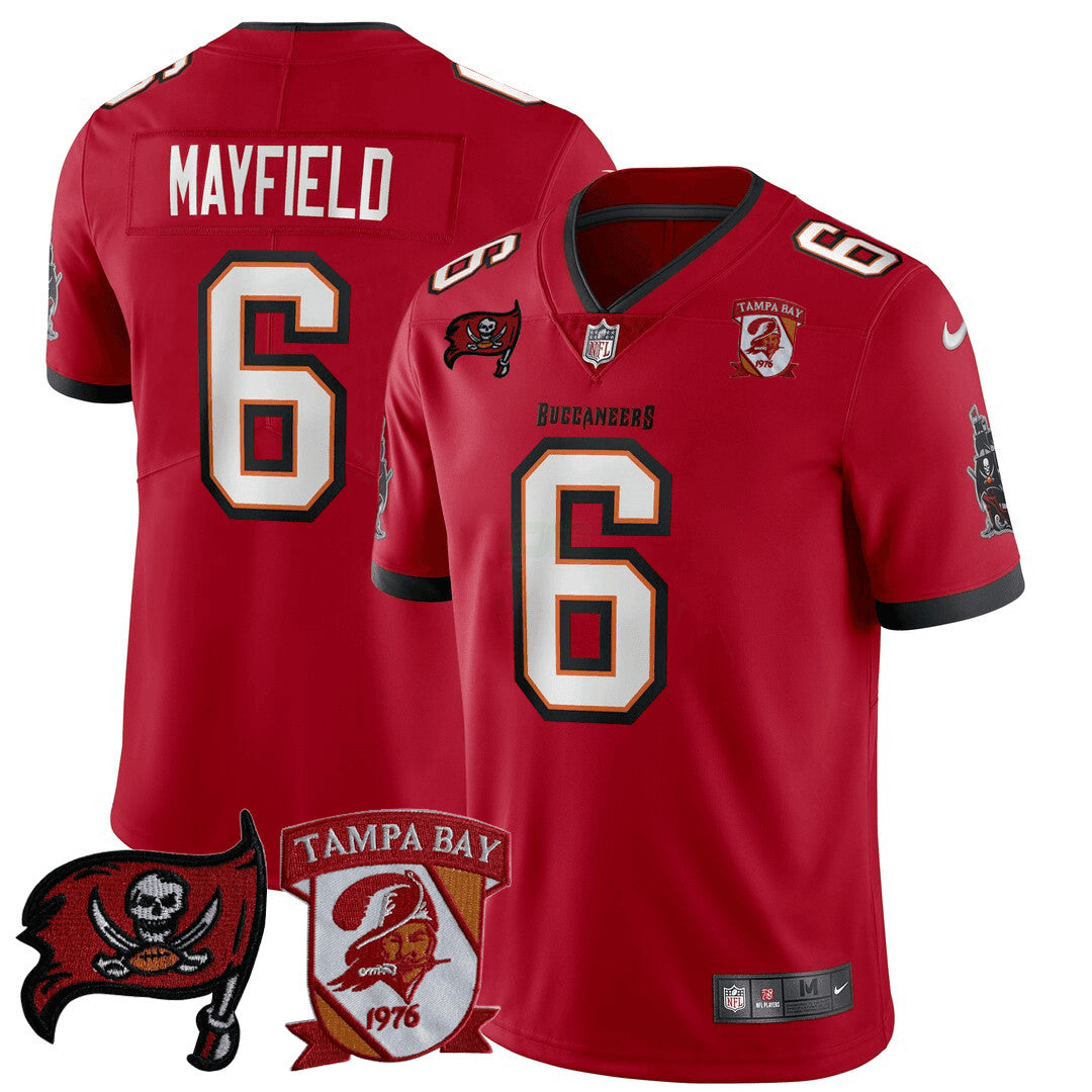 Camisa NFL Men’s Tampa Bay Logo Patch Jersey