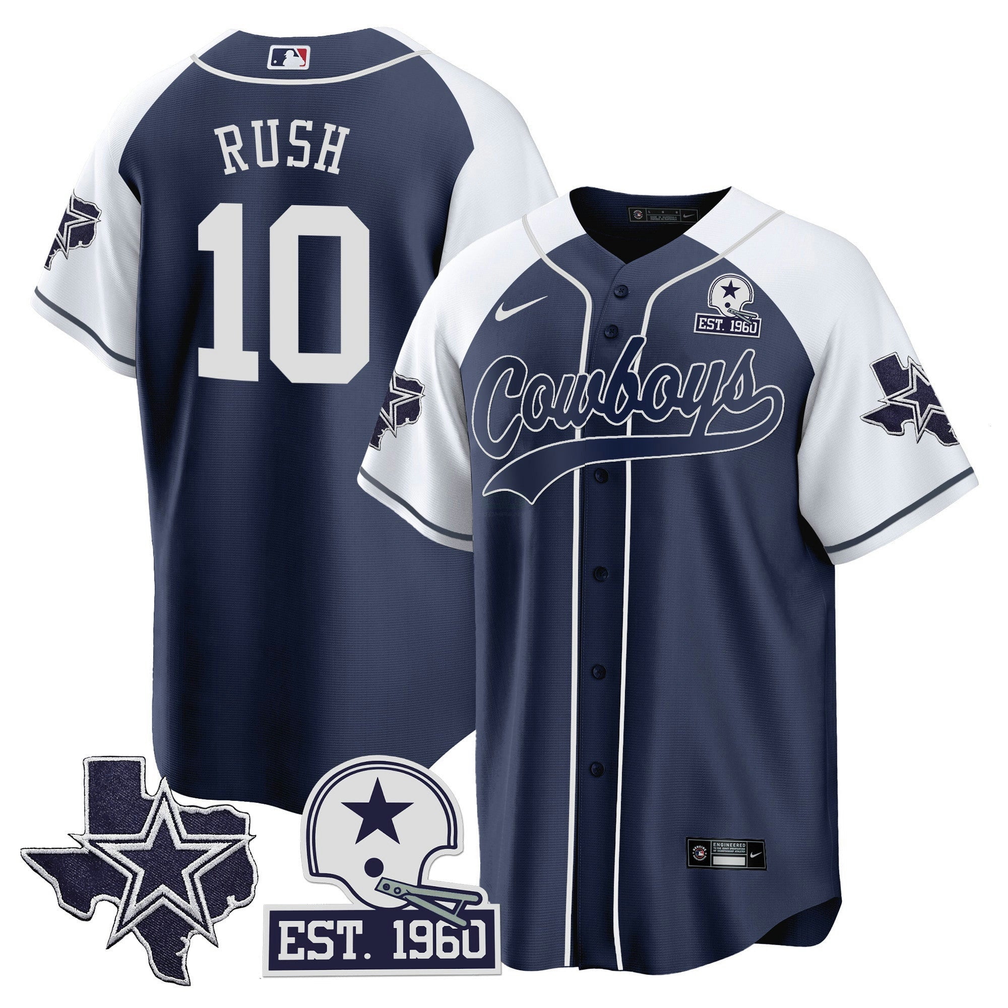Camisa NFL Men’s Texas Patch Jersey