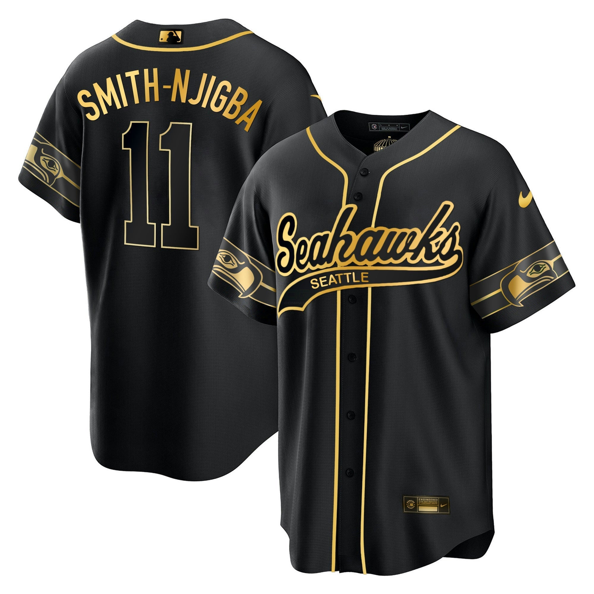 Camisa NFL Men’s Throwback & Dourada Cool Base Jersey