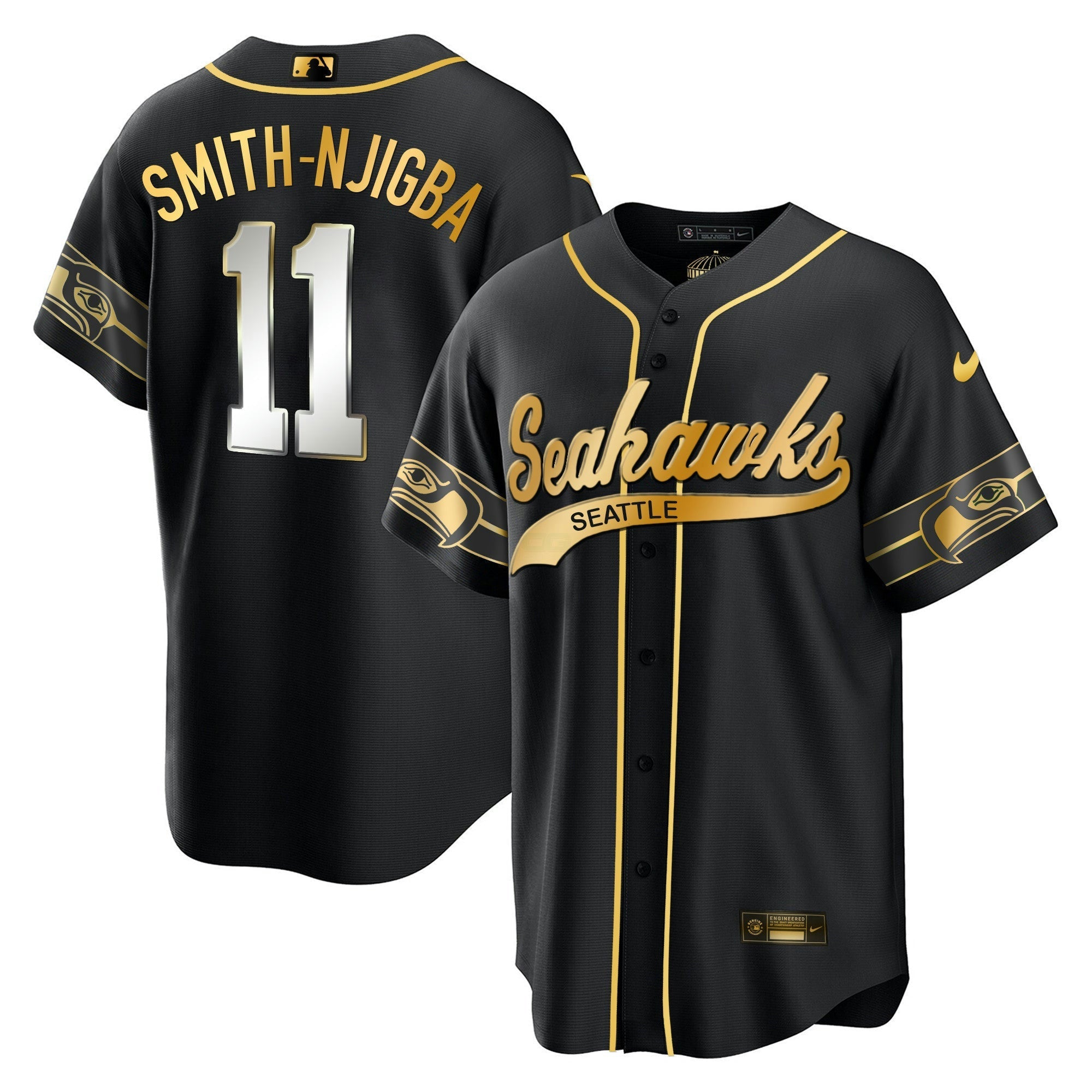 Camisa NFL Men’s Throwback & Dourada Cool Base Jersey V2