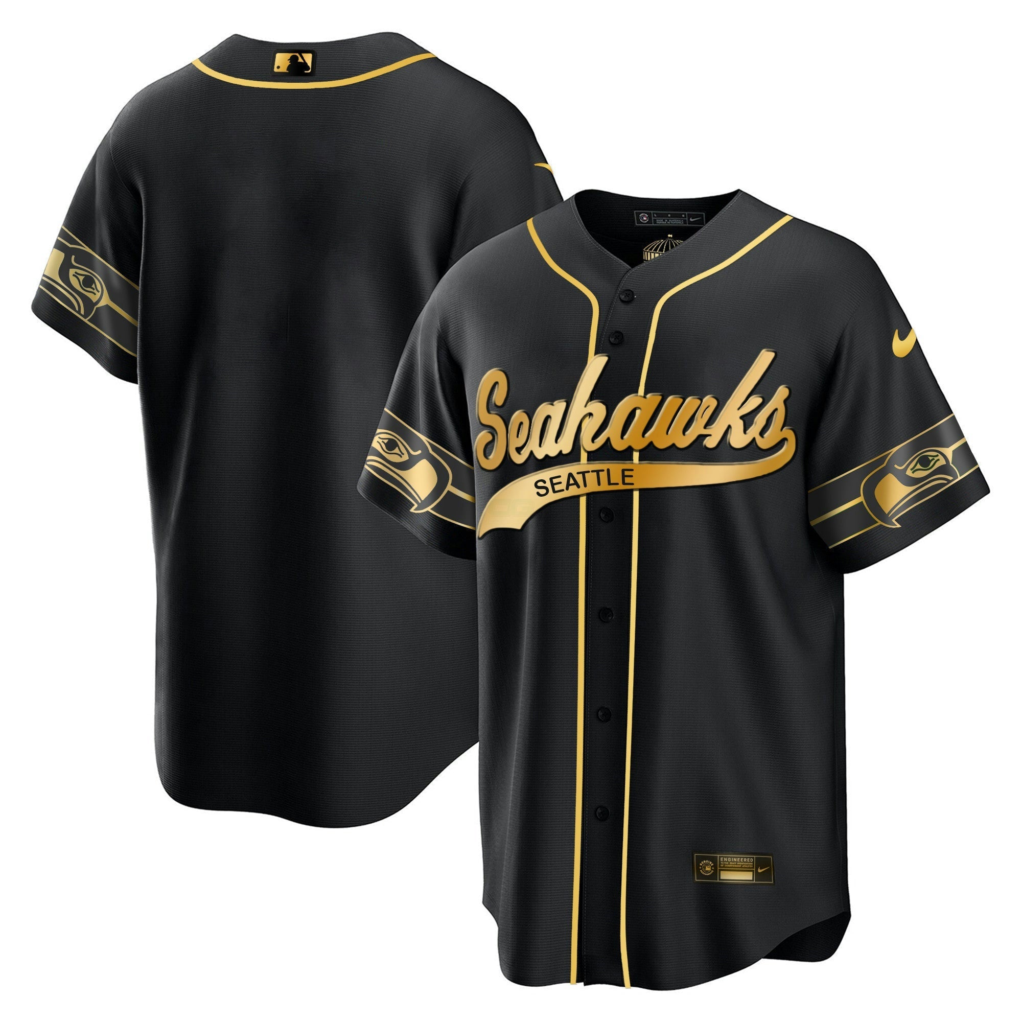 Camisa NFL Men’s Throwback & Dourada Cool Base Jersey V2