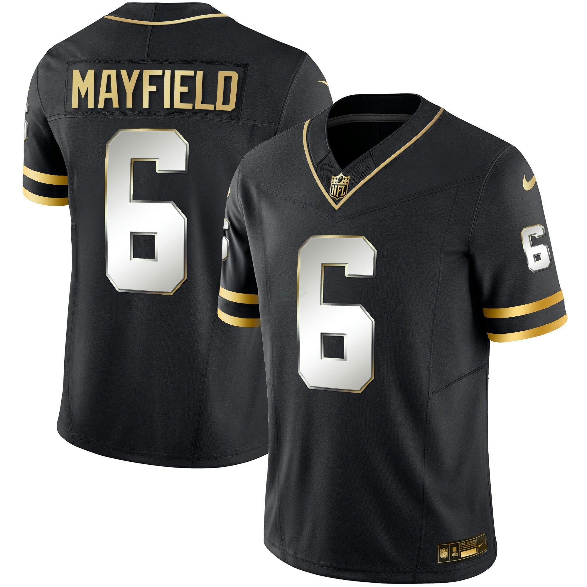 Camisa NFL Men’s Throwback & Dourada Limited Jersey