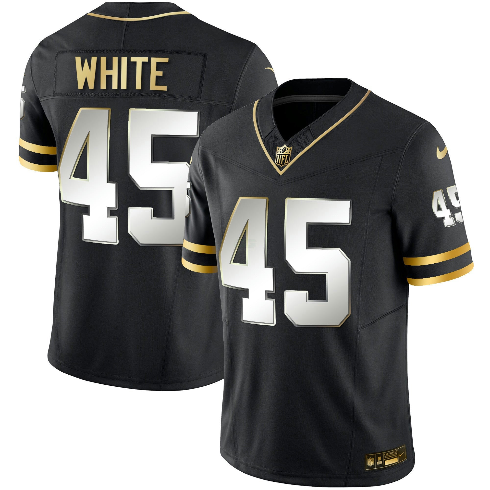 Camisa NFL Men’s Throwback & Dourada Limited Jersey