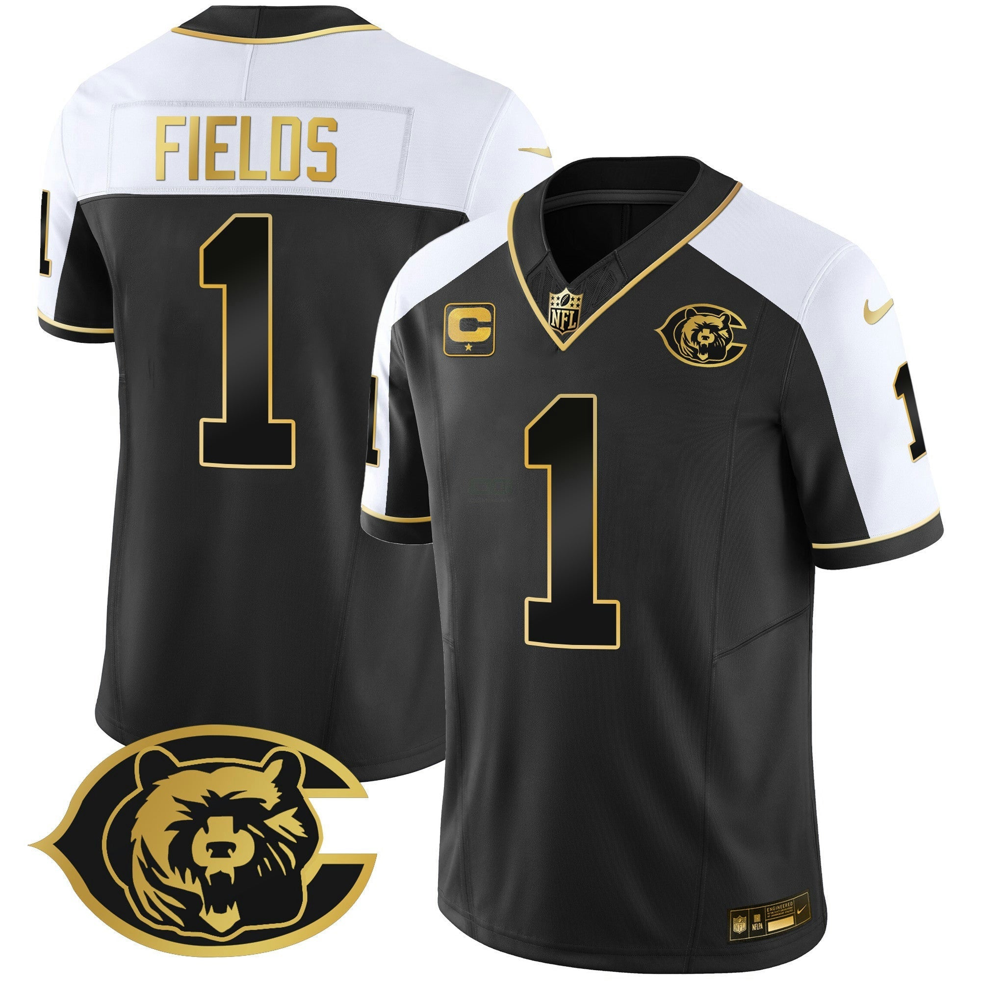 Camisa NFL Men’s Throwback Dourada Vapor Jersey