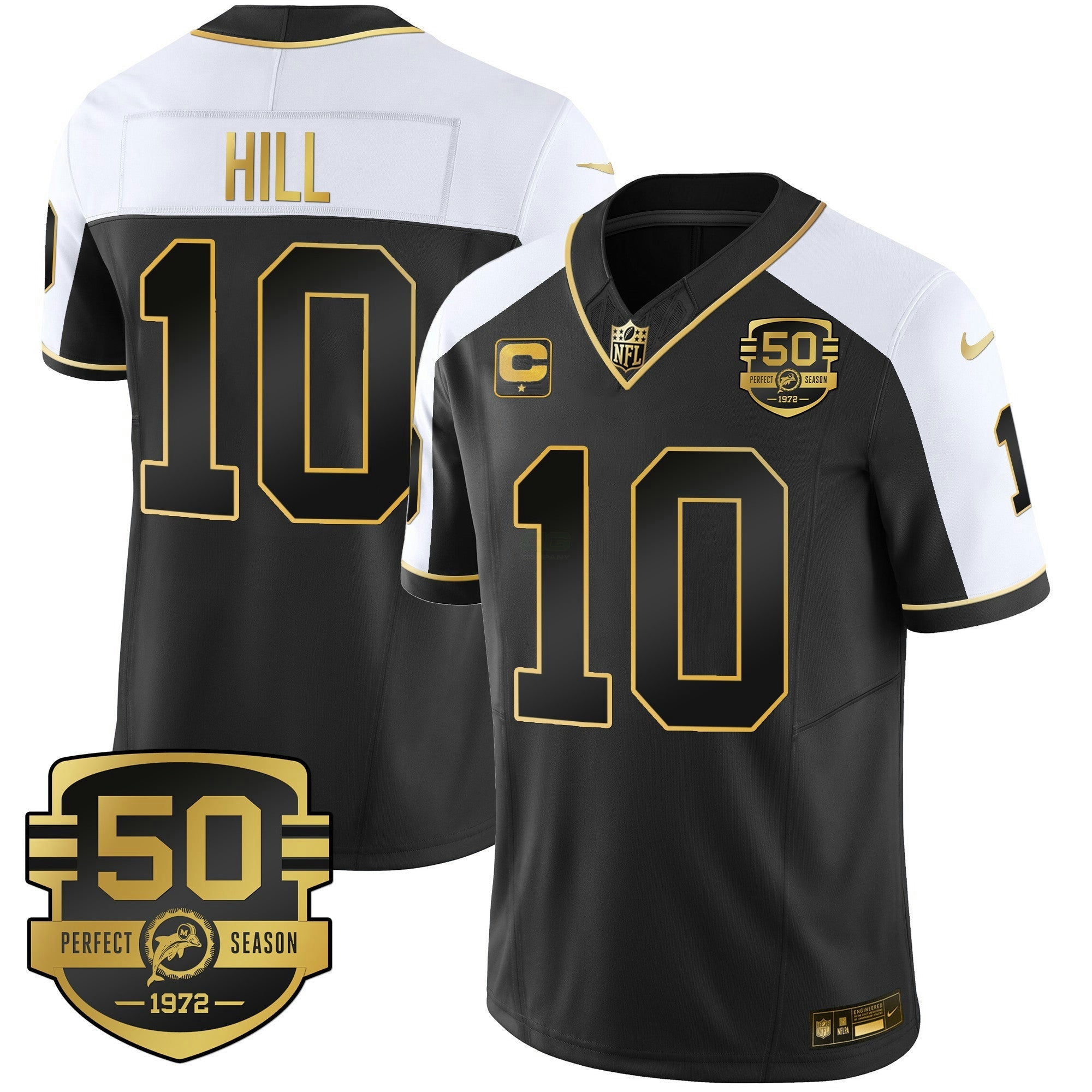 Camisa NFL Men’s Throwback Dourada Vapor Jersey